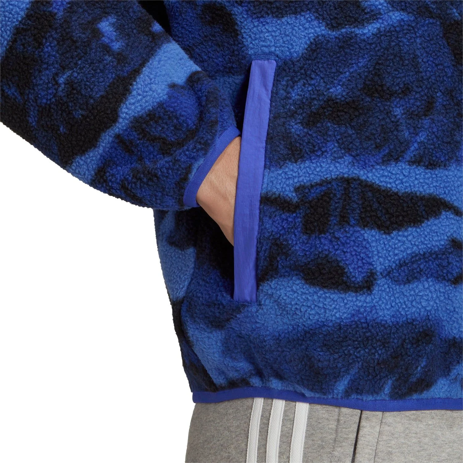 adidas Originals Adventure Half Zip Fleece - Sonic Ink - Image 6