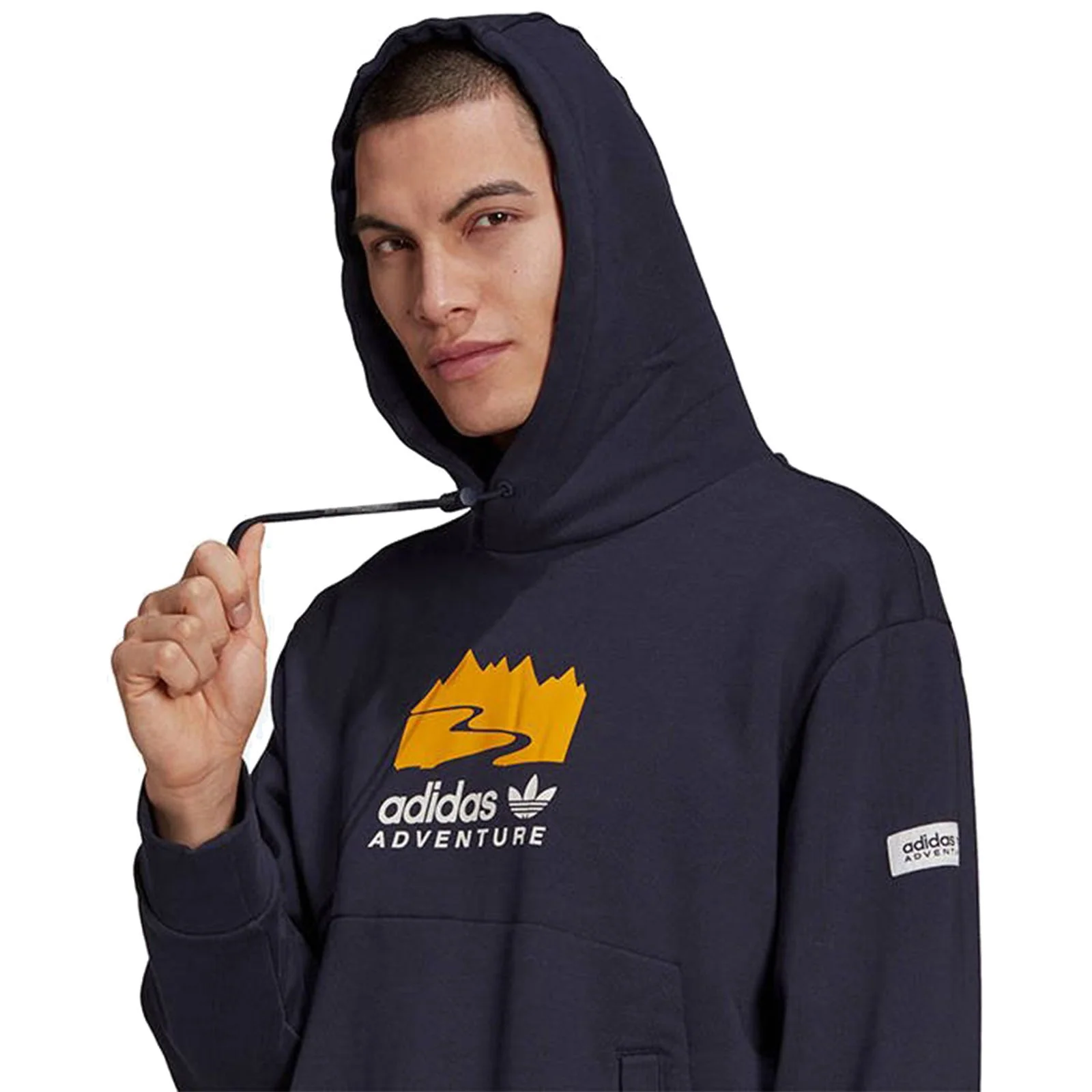 adidas Originals Adventure Hoodie - Navy - Image 4