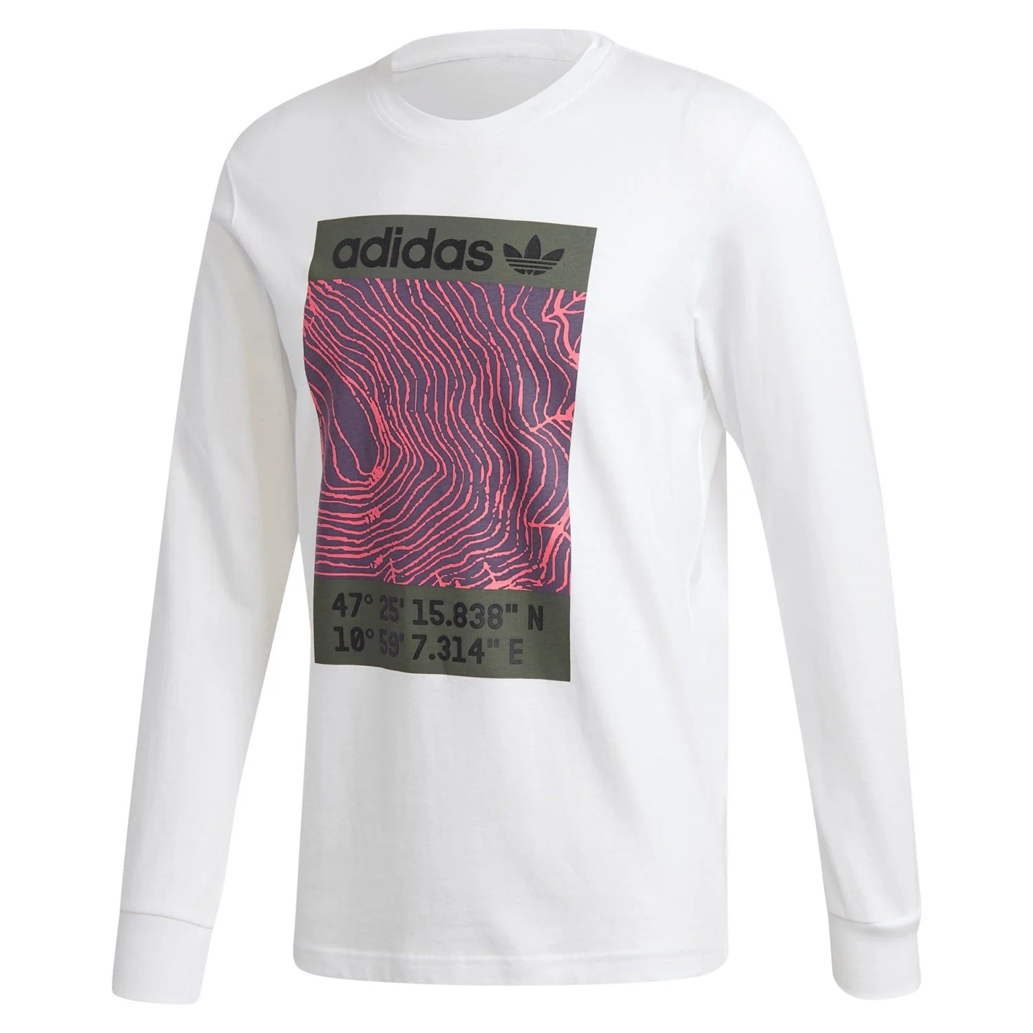 adidas Originals Adventure Long Sleeve T Shirt - White