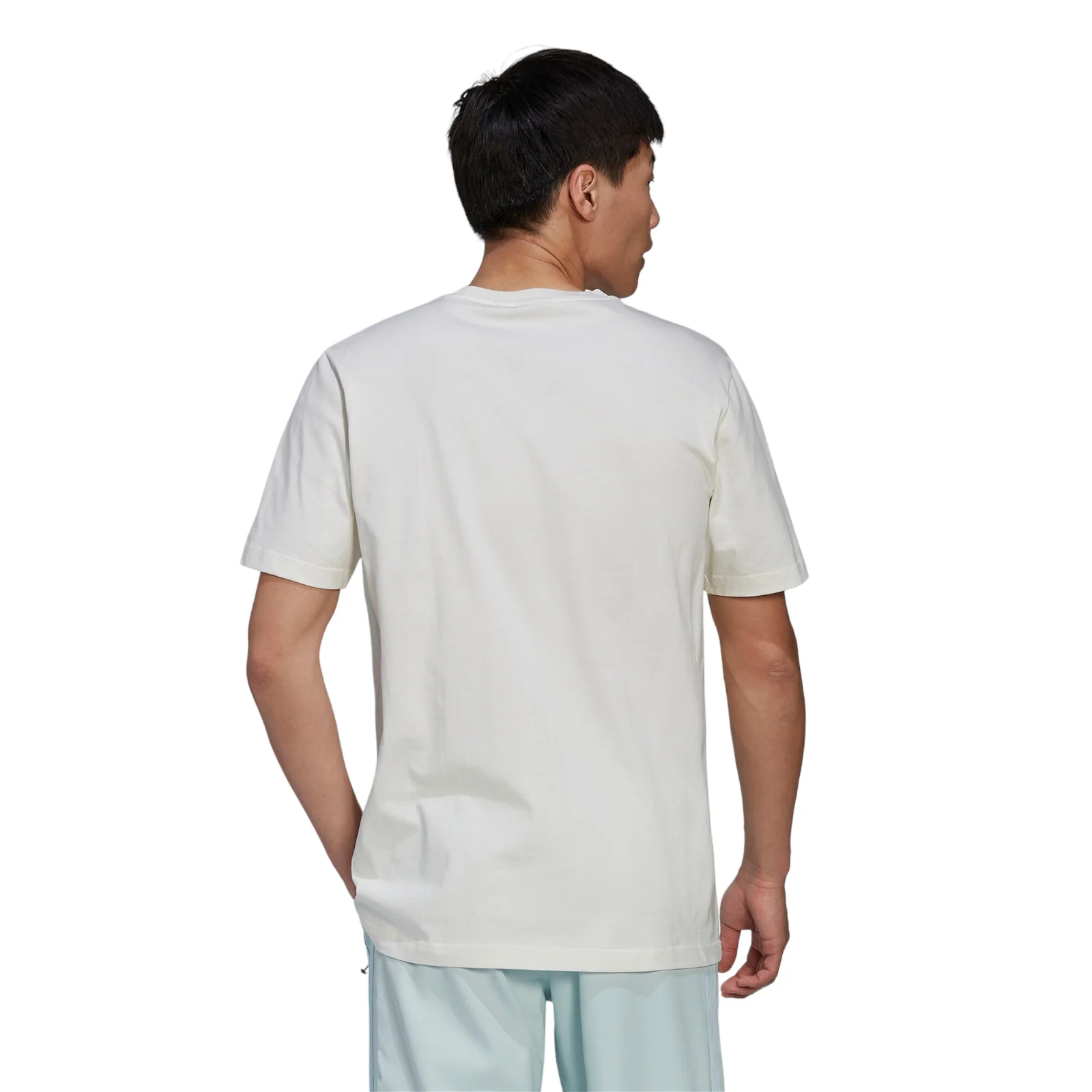adidas Originals Adventure Mountain Front T-Shirt - Off White - Image 5