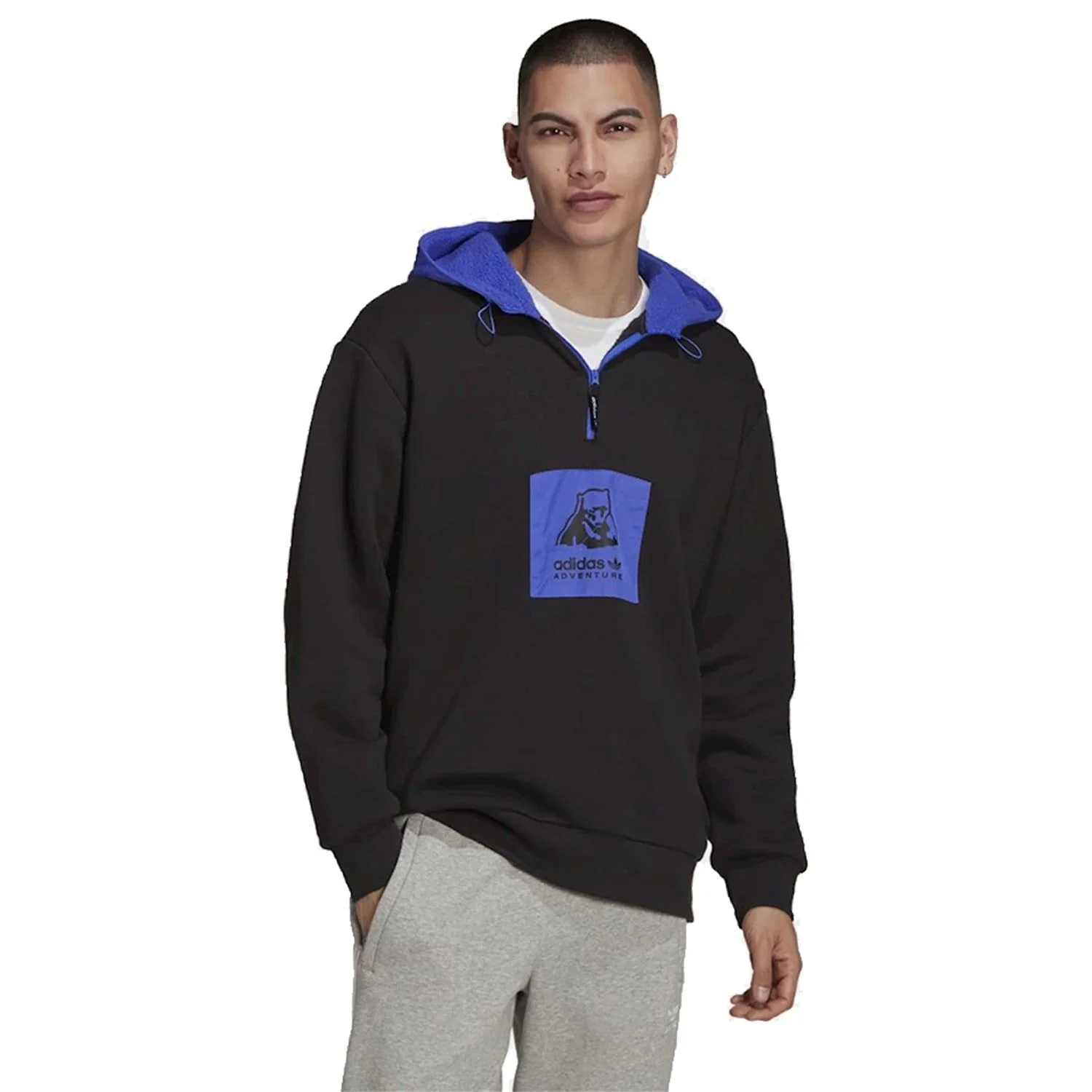 adidas Originals Adventure Polar Bear Hoodie - Black