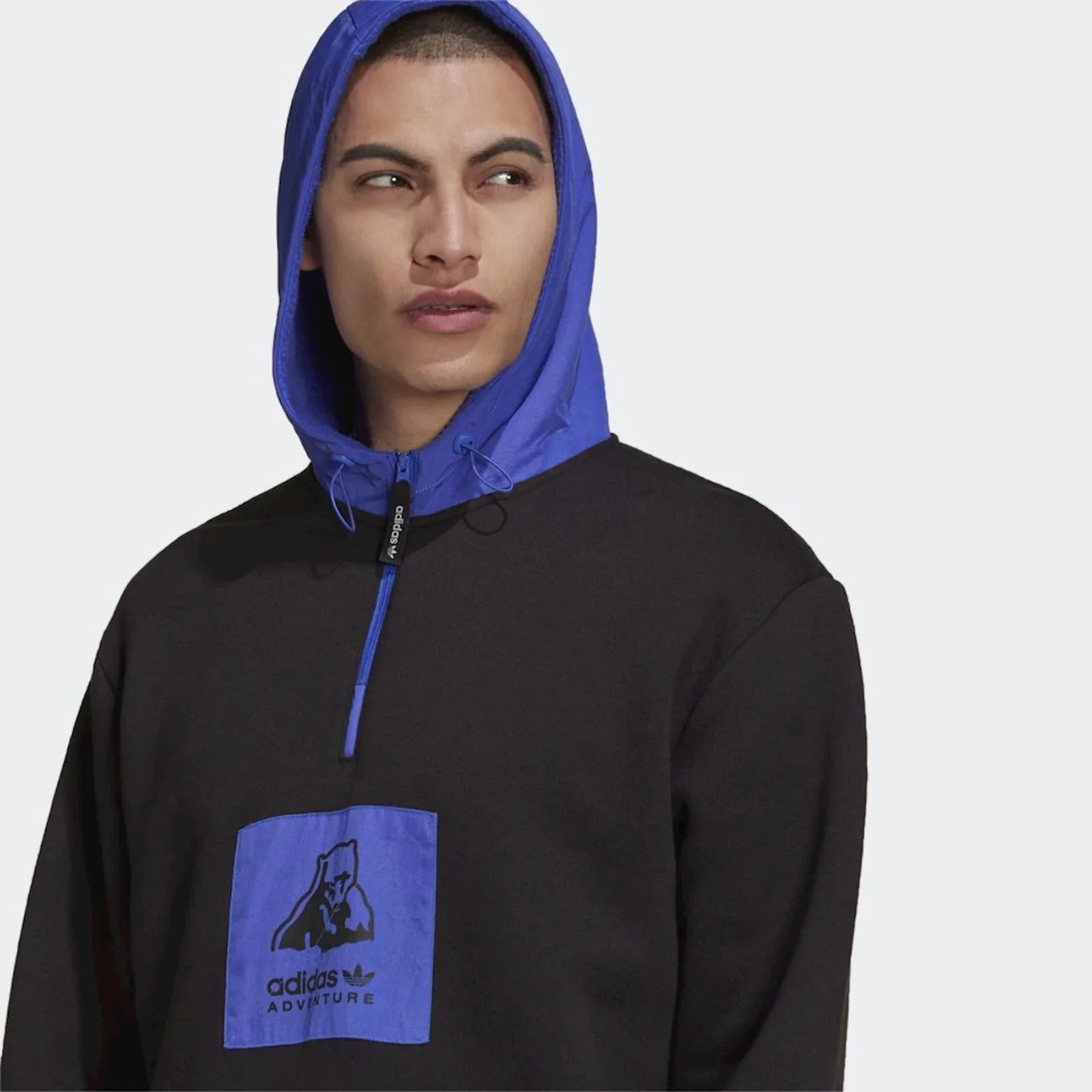 adidas Originals Adventure Polar Bear Hoodie - Black - Image 3