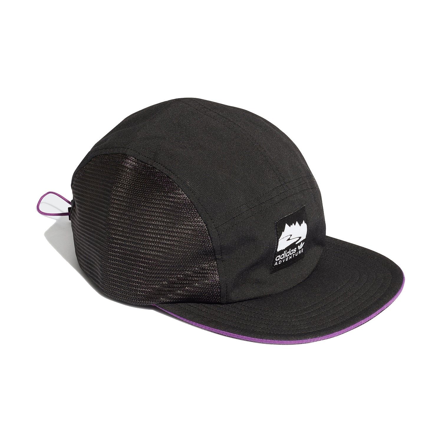 adidas Originals Adventure Runner's Cap - Black / Glory Purple