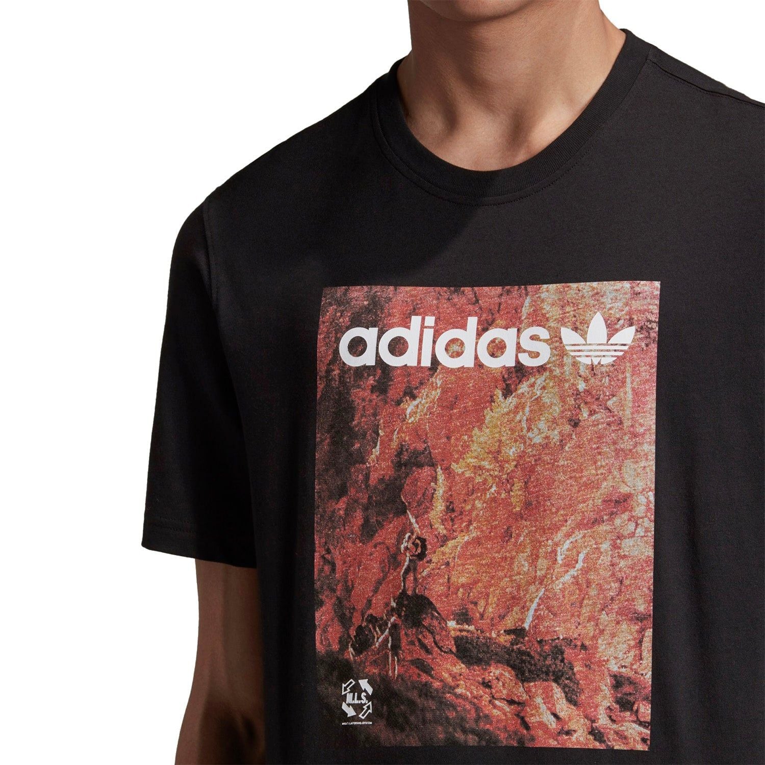 adidas Originals Adventure Tee - Black - Image 4
