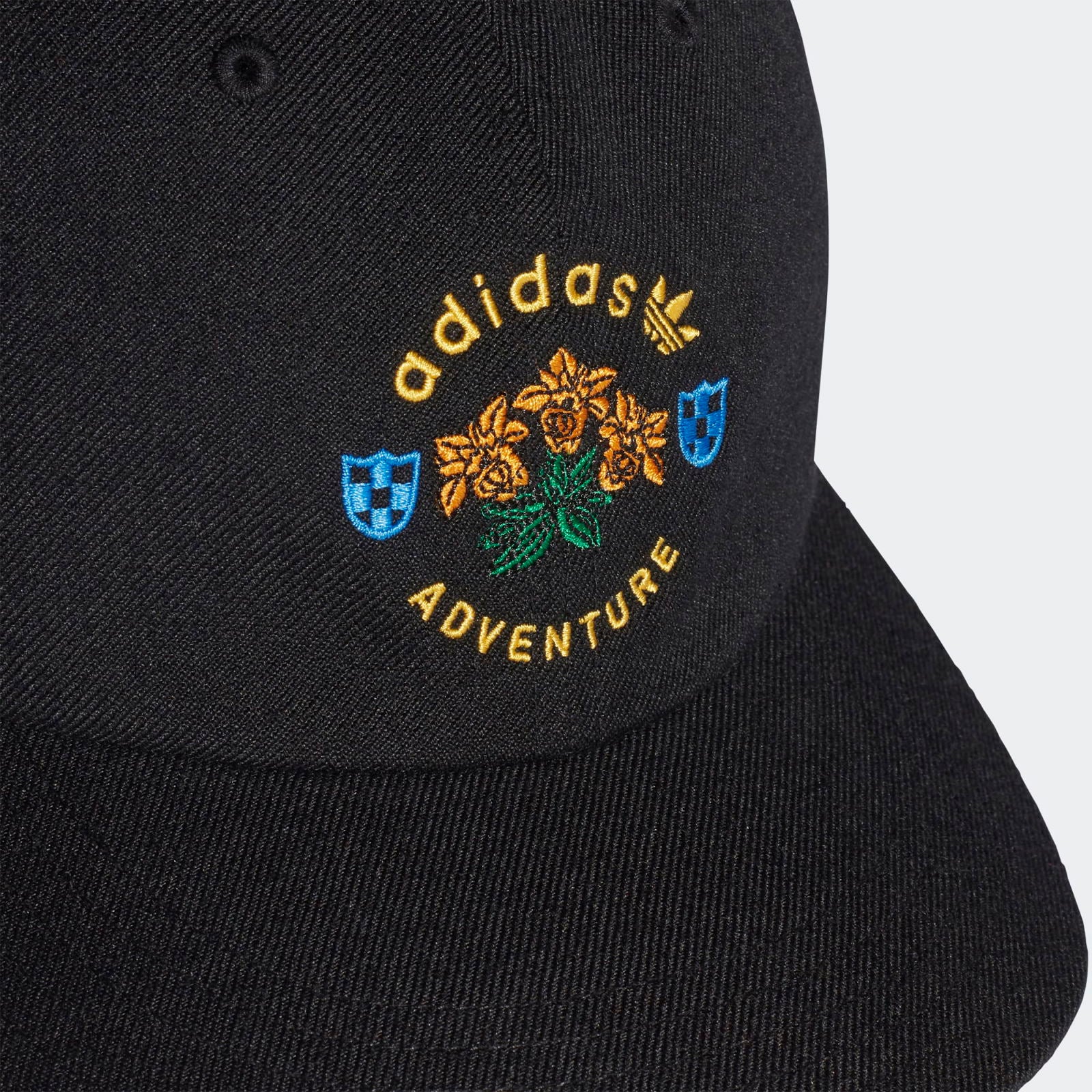 adidas Originals Adventure Vintage Cap - Black - Image 2