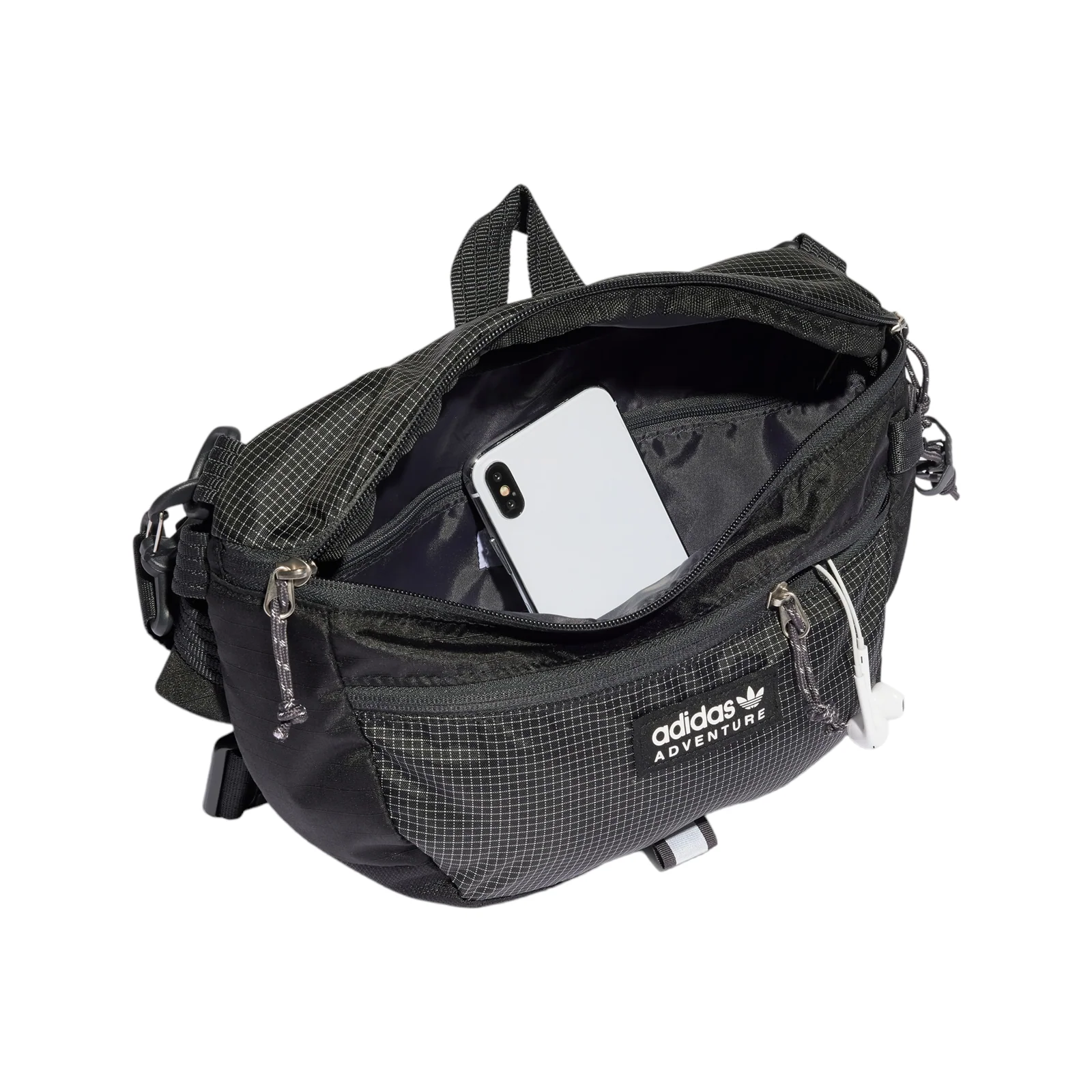 adidas Originals Adventure Waist Bag Large - Black - Image 2