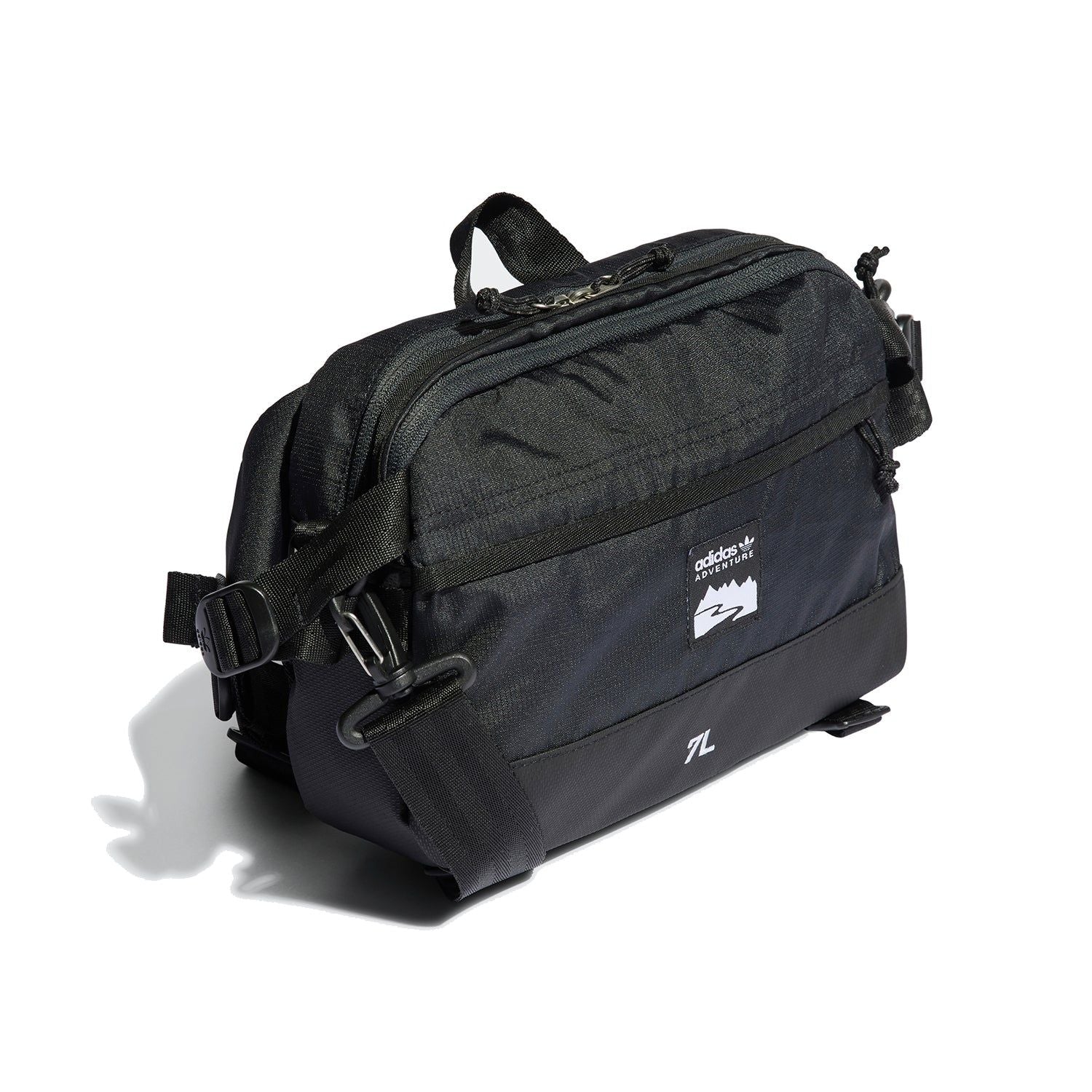 adidas Originals Adventure Waist Bag Large - Black - Image 3