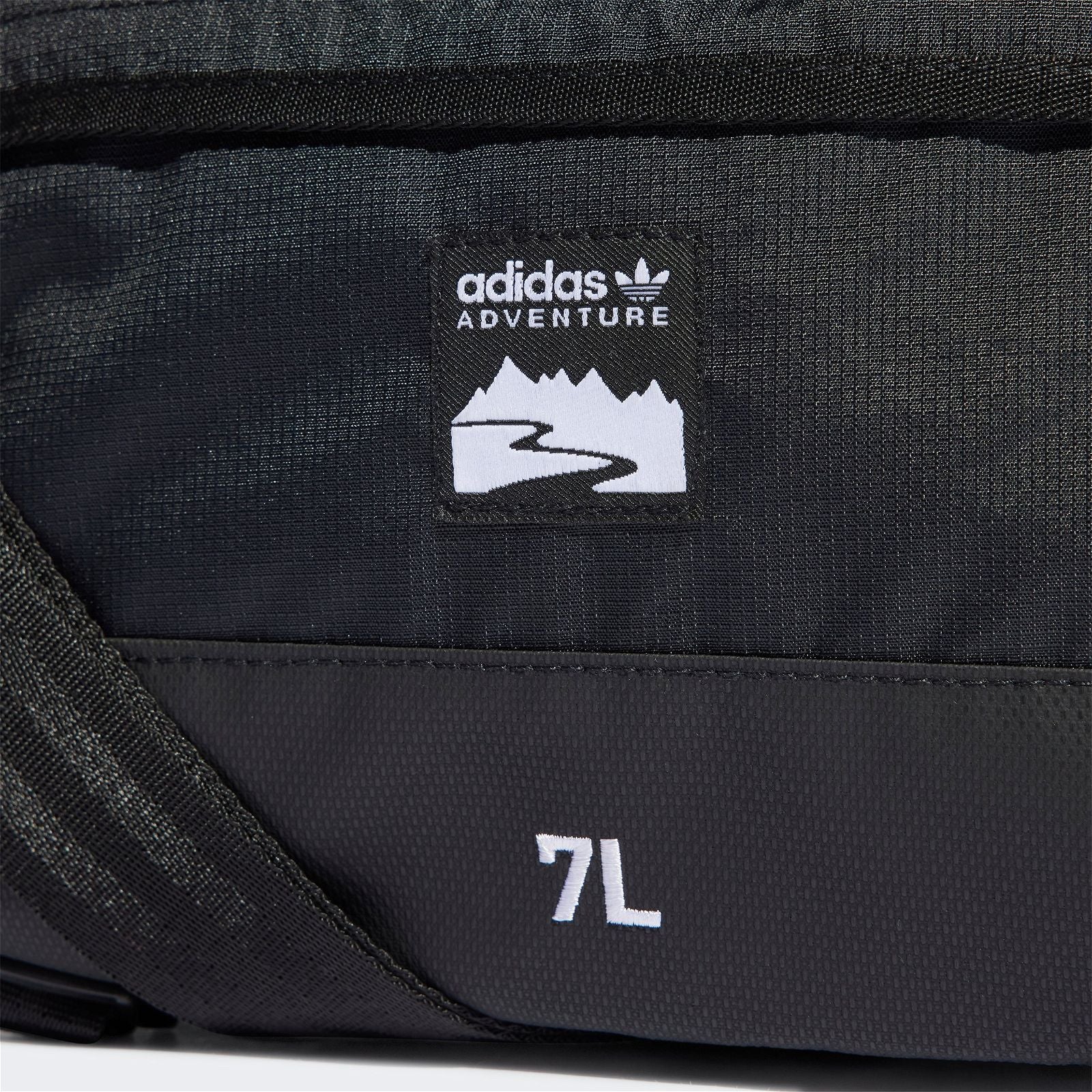 adidas Originals Adventure Waist Bag Large - Black - Image 5