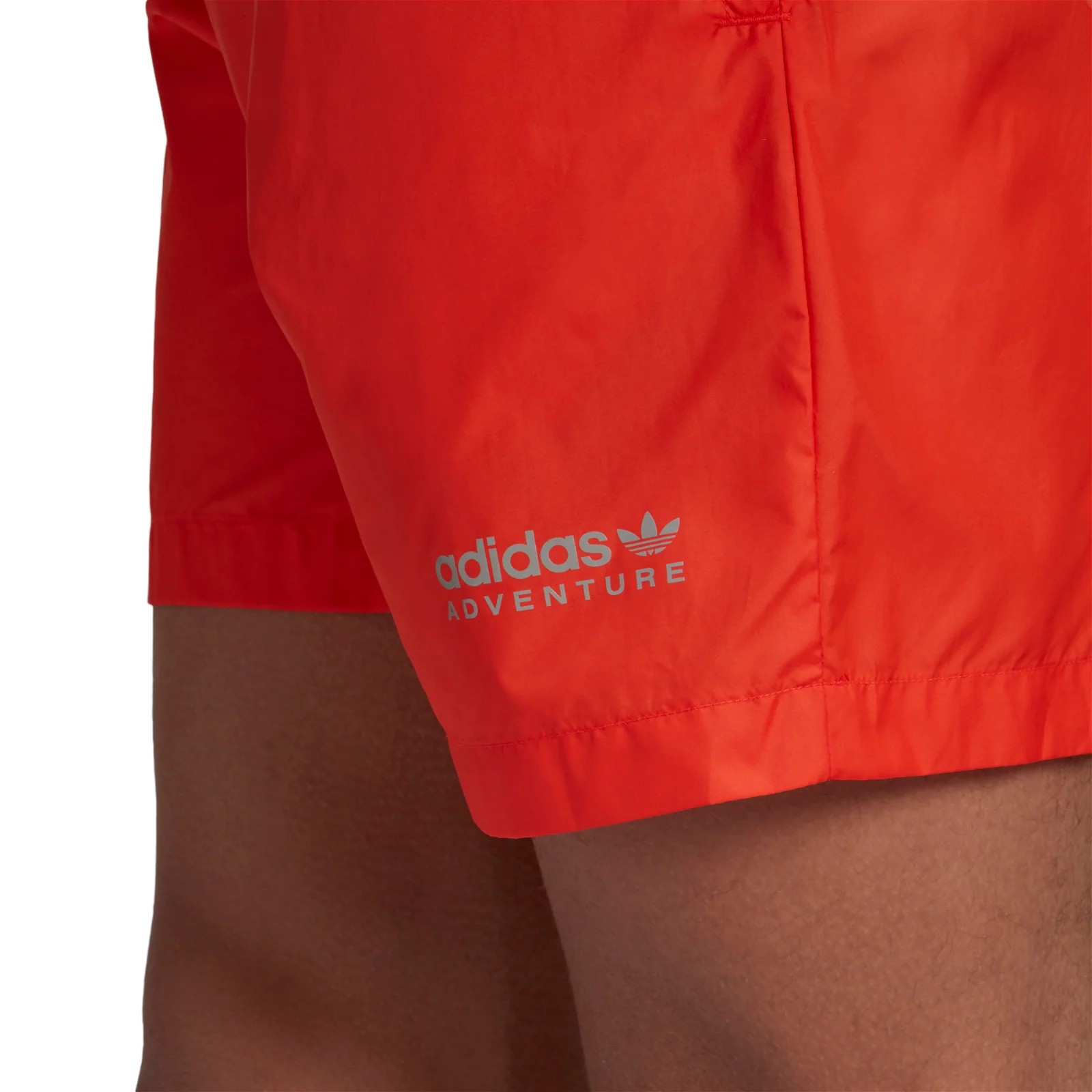 adidas Originals Adventure Wood Wave Swim Shorts - Semi Solar Red - Image 5