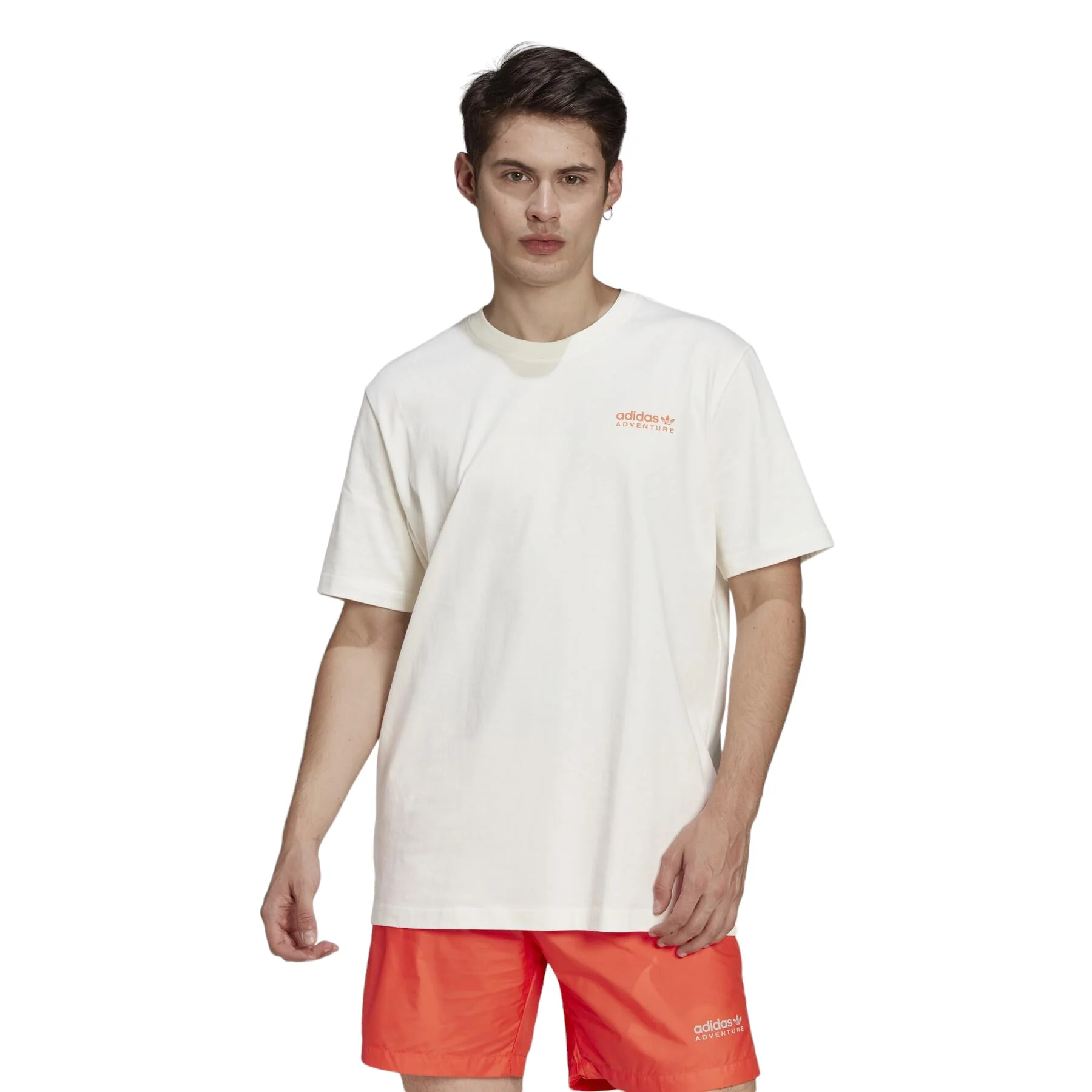 adidas Originals Adventure Woodwave Tee - White - Image 2
