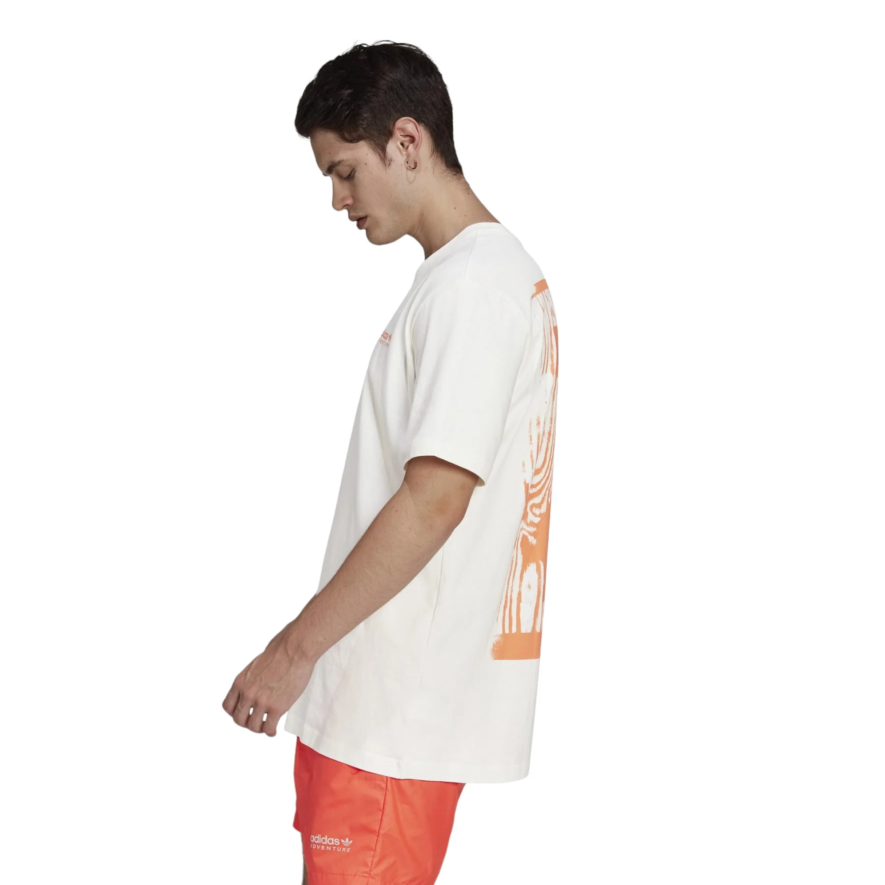 adidas Originals Adventure Woodwave Tee - White - Image 4