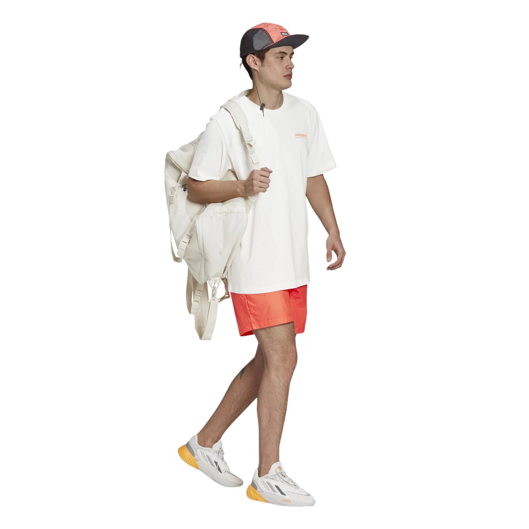 adidas Originals Adventure Woodwave Tee - White - Image 6
