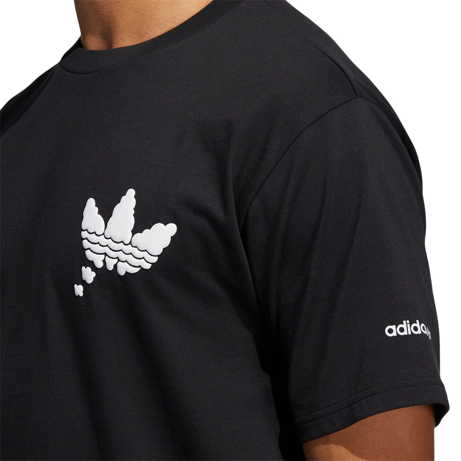adidas Originals 'All Day I Dream About adidas' T Shirt - Black - Image 4