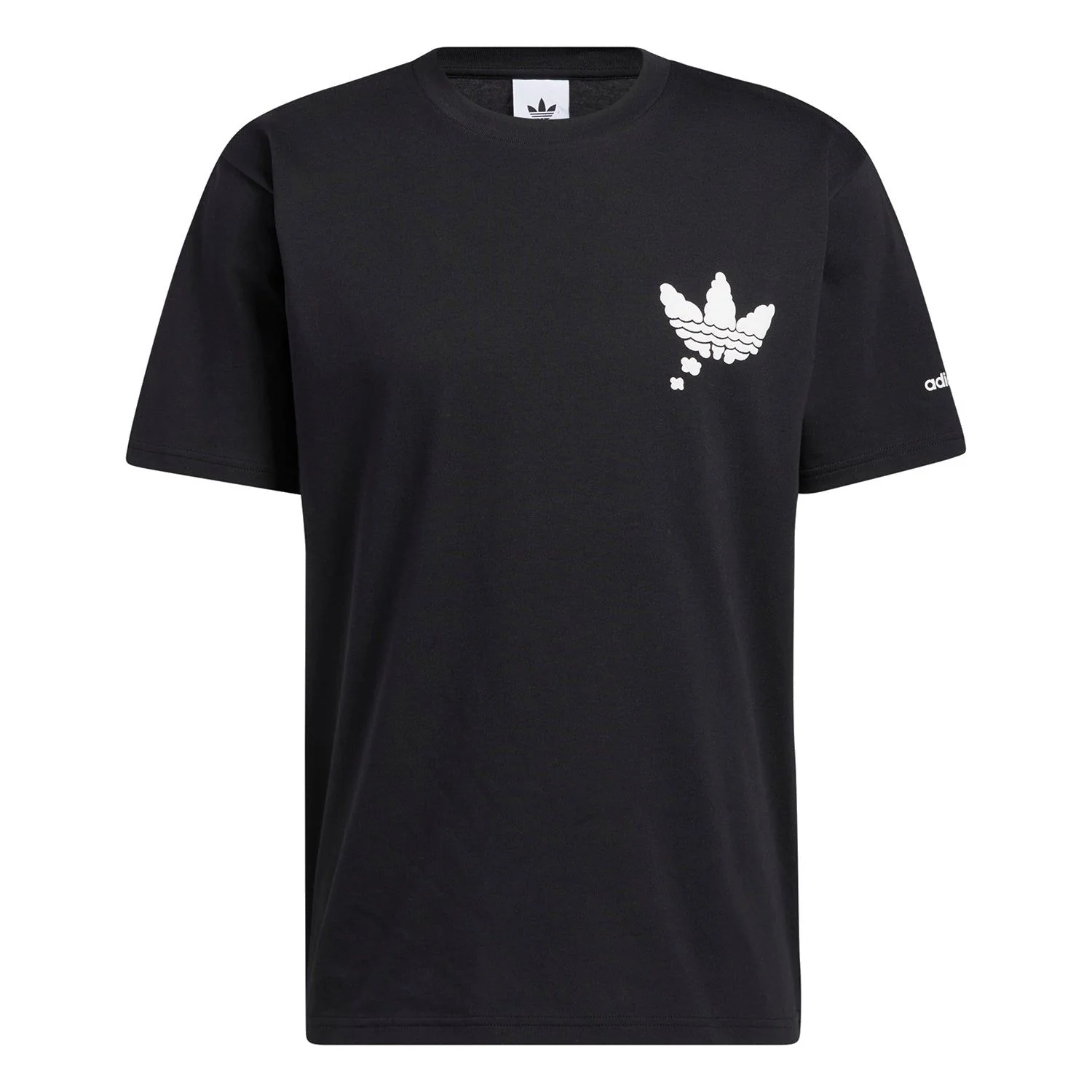 adidas Originals 'All Day I Dream About adidas' T Shirt - Black - Image 6