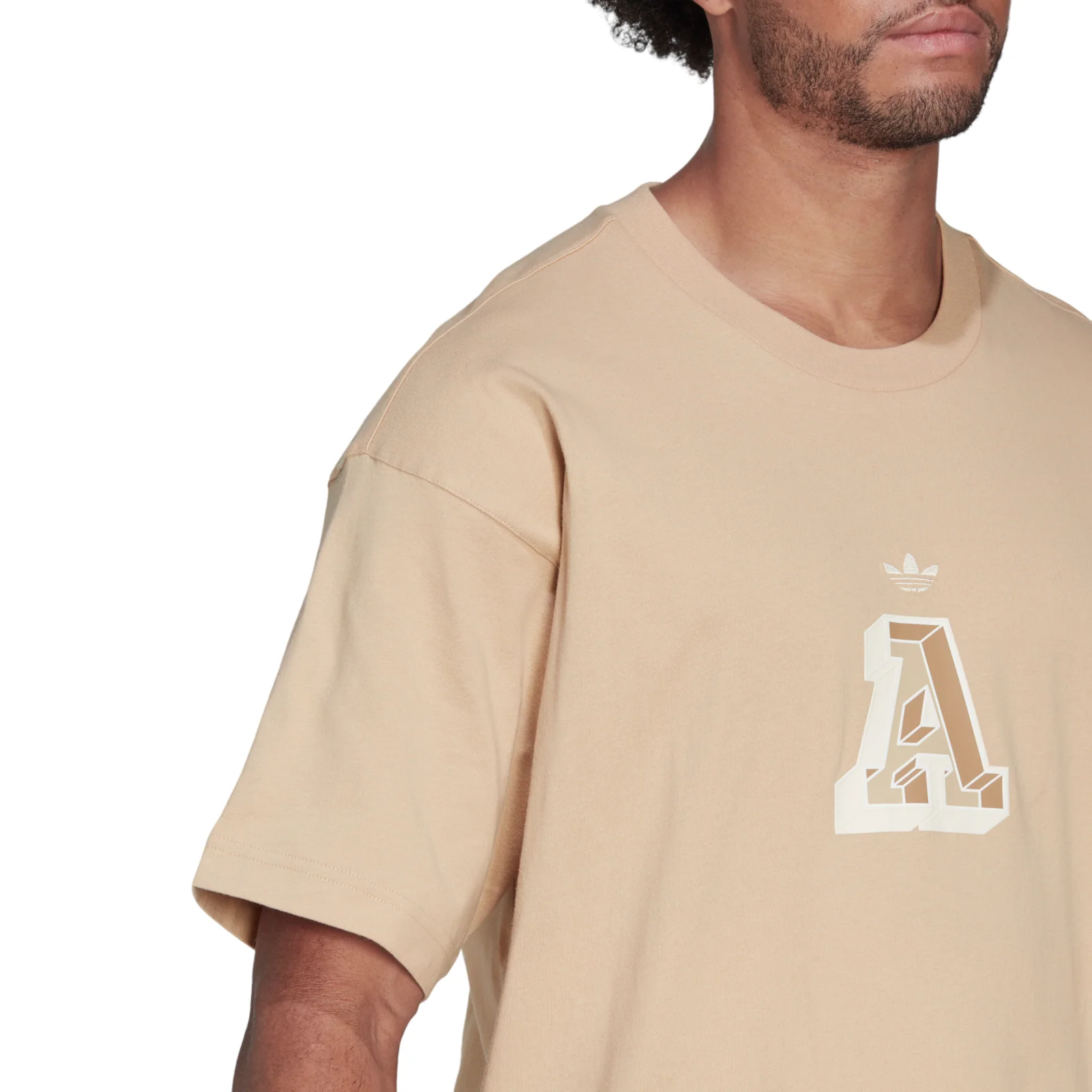 adidas Originals Anniversary T Shirt - Magic Beige - Image 5