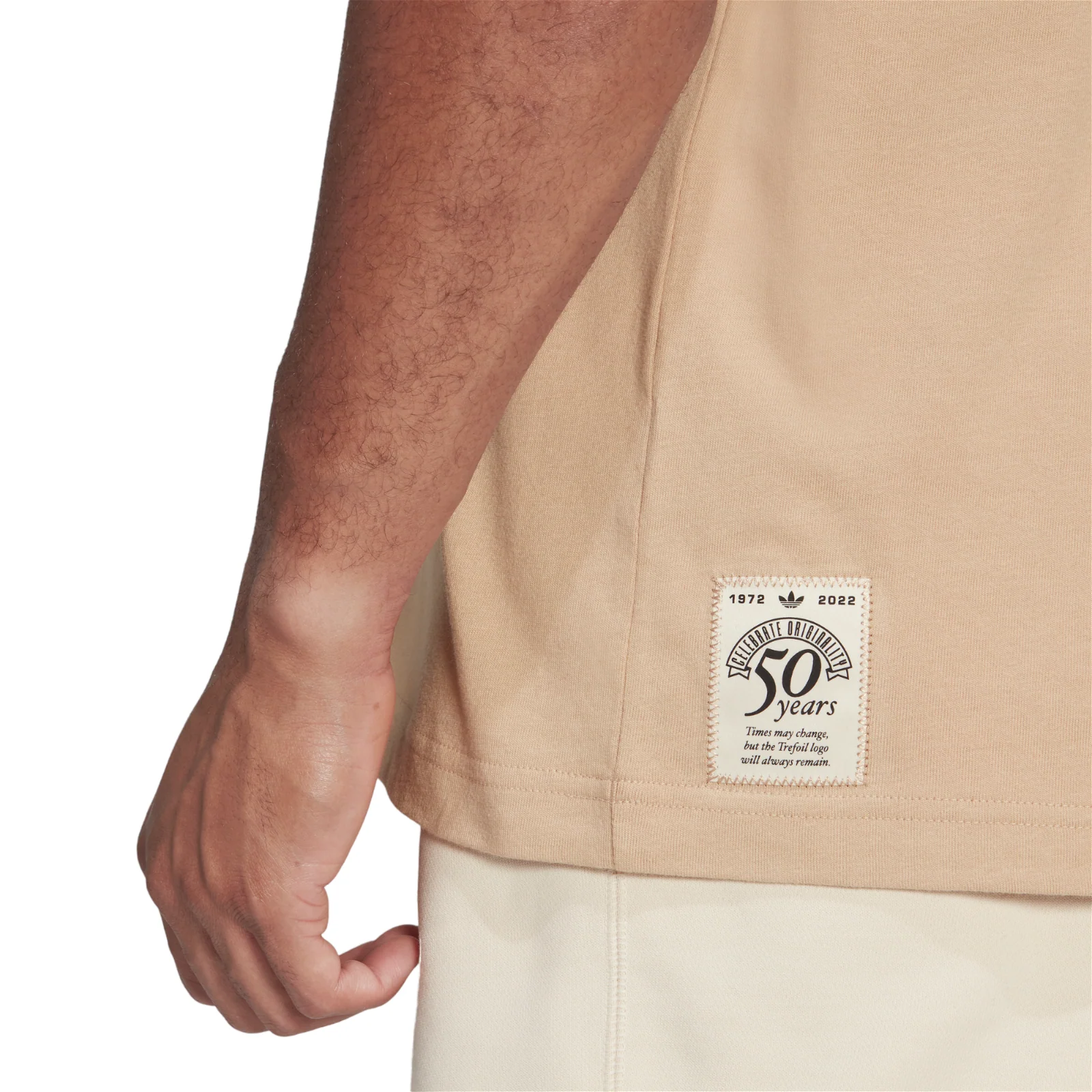 adidas Originals Anniversary T Shirt - Magic Beige - Image 6