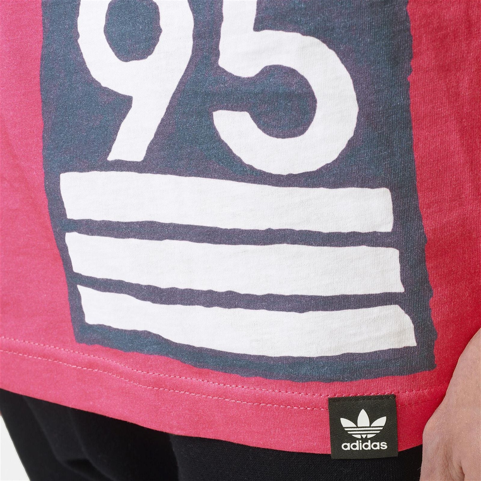 adidas Originals Archive Catalog T Shirt - Pink - Image 3