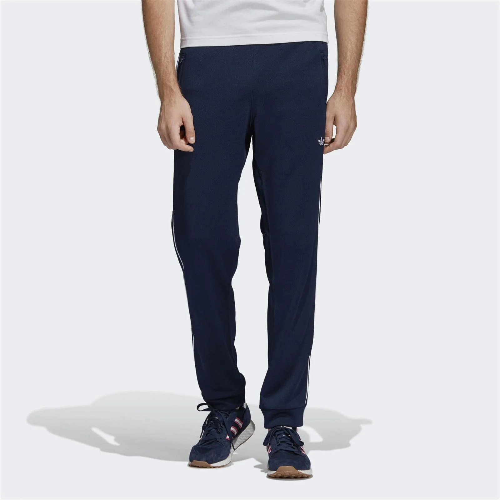 adidas Originals Arena Tracksuit Bottoms - Navy - Image 3