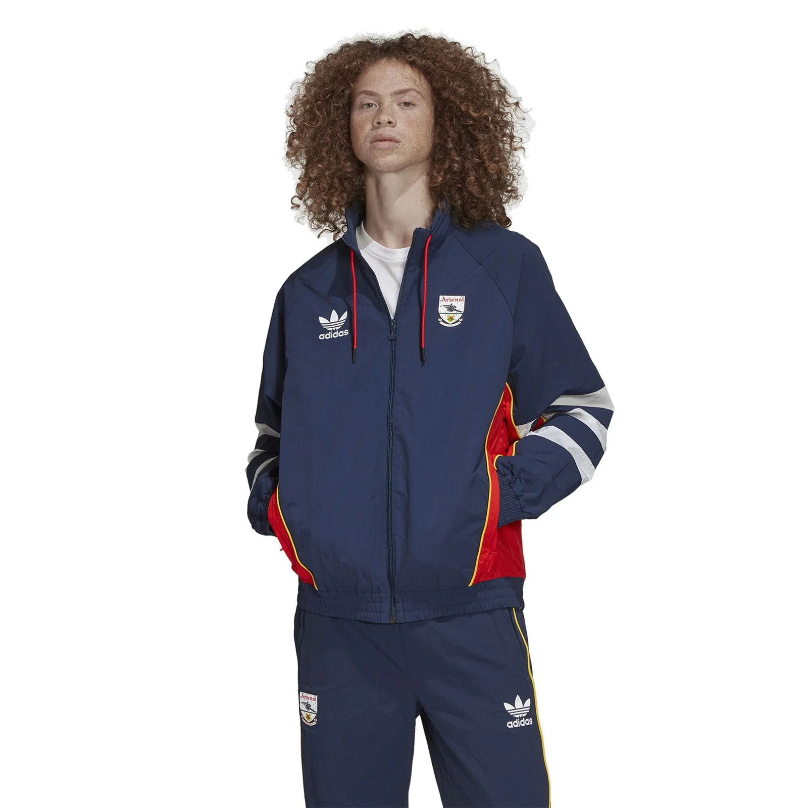 adidas Originals Arsenal Trefoil Track Jacket - Blue - Image 3