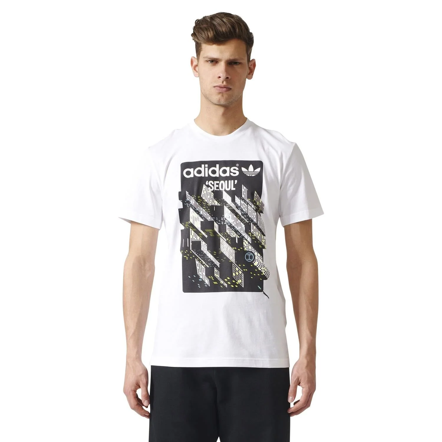 adidas Originals Artist City T Shirt Seoul - White - Image 3