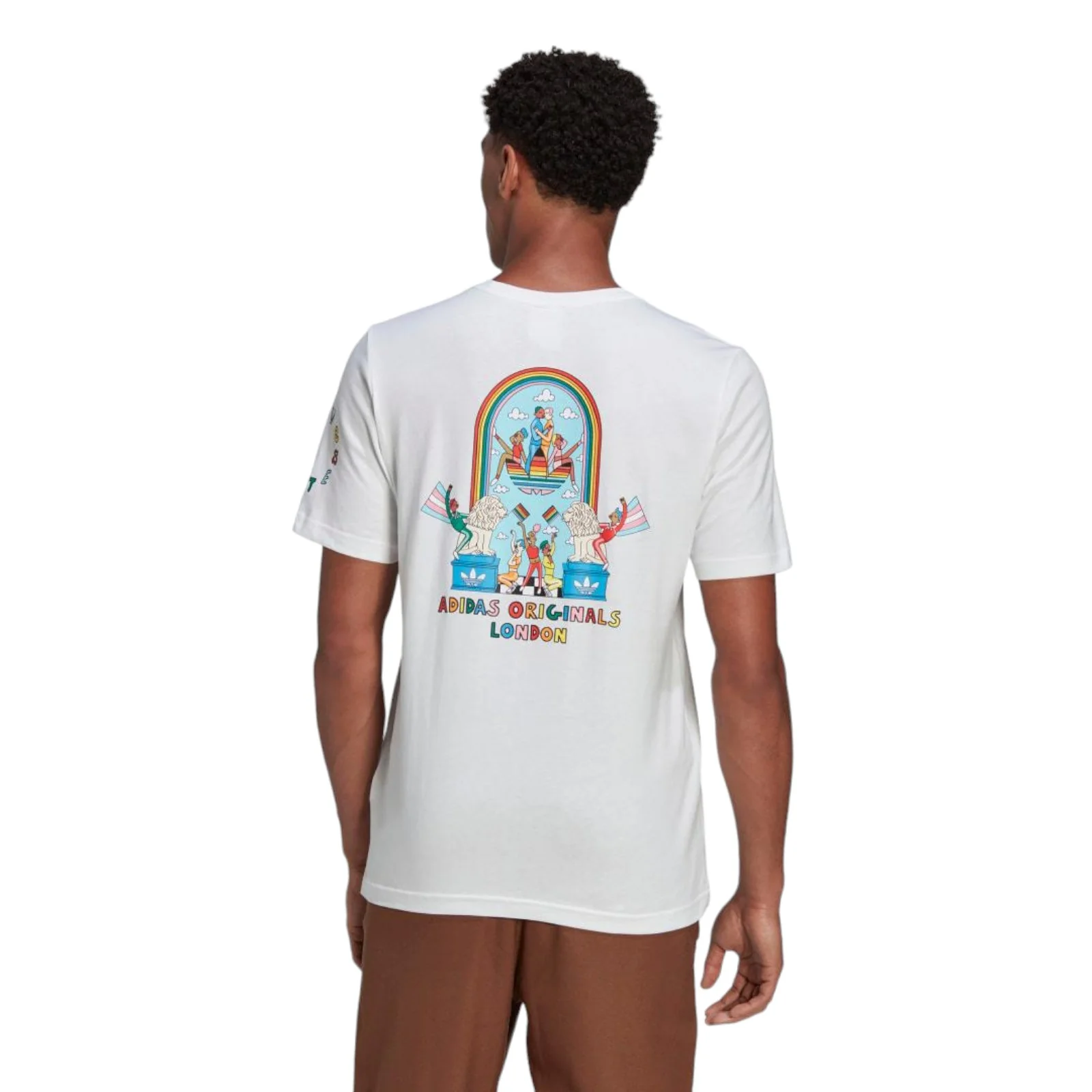 adidas Originals Ashton Attzs X London Pride T-Shirt - White