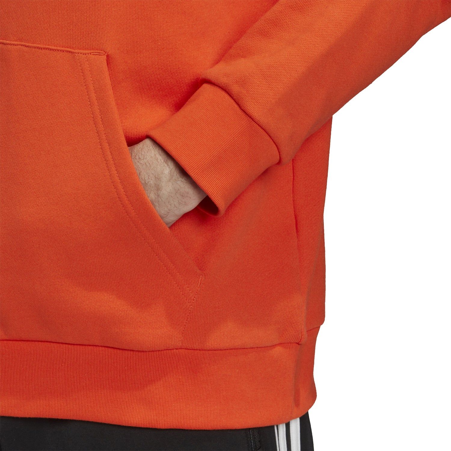 adidas Originals Back & Front Print Trefoil Hoodie - Orange - Image 5