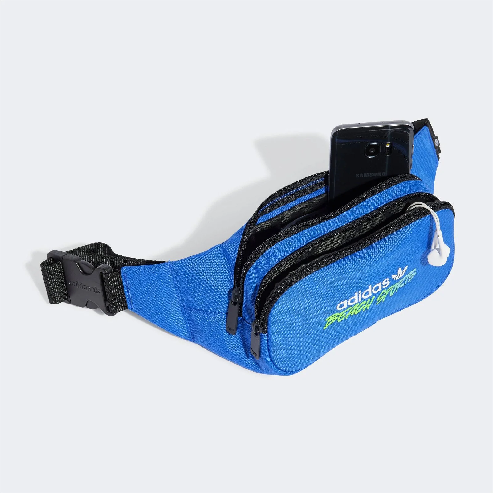 adidas Originals Beach Sports Waist Bag - Bold Blue - Image 5