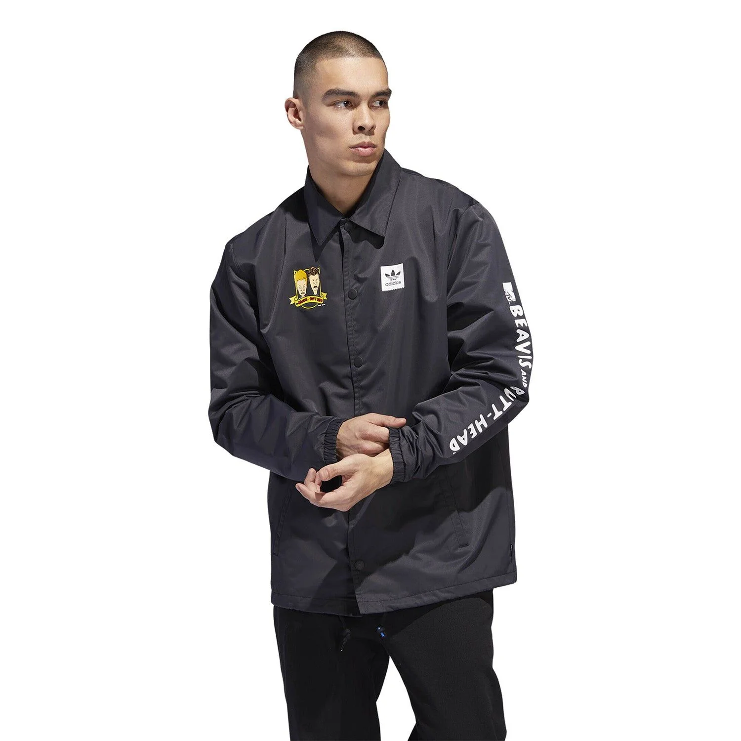 adidas Originals Beavis & Butthead Jacket - Black - Image 3