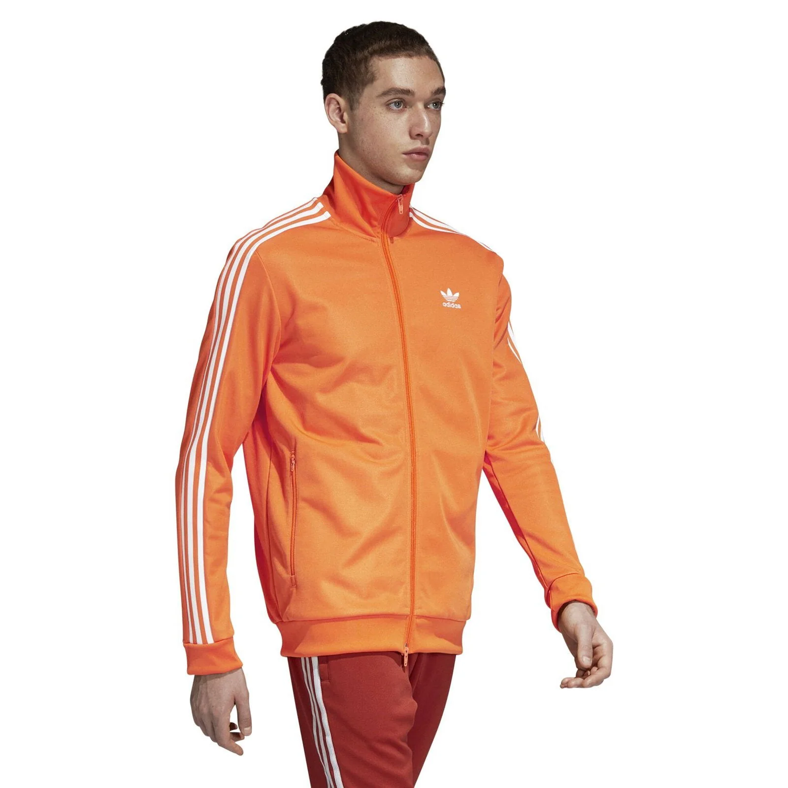 adidas Originals Beckenbauer Track Jacket - Orange - Image 3