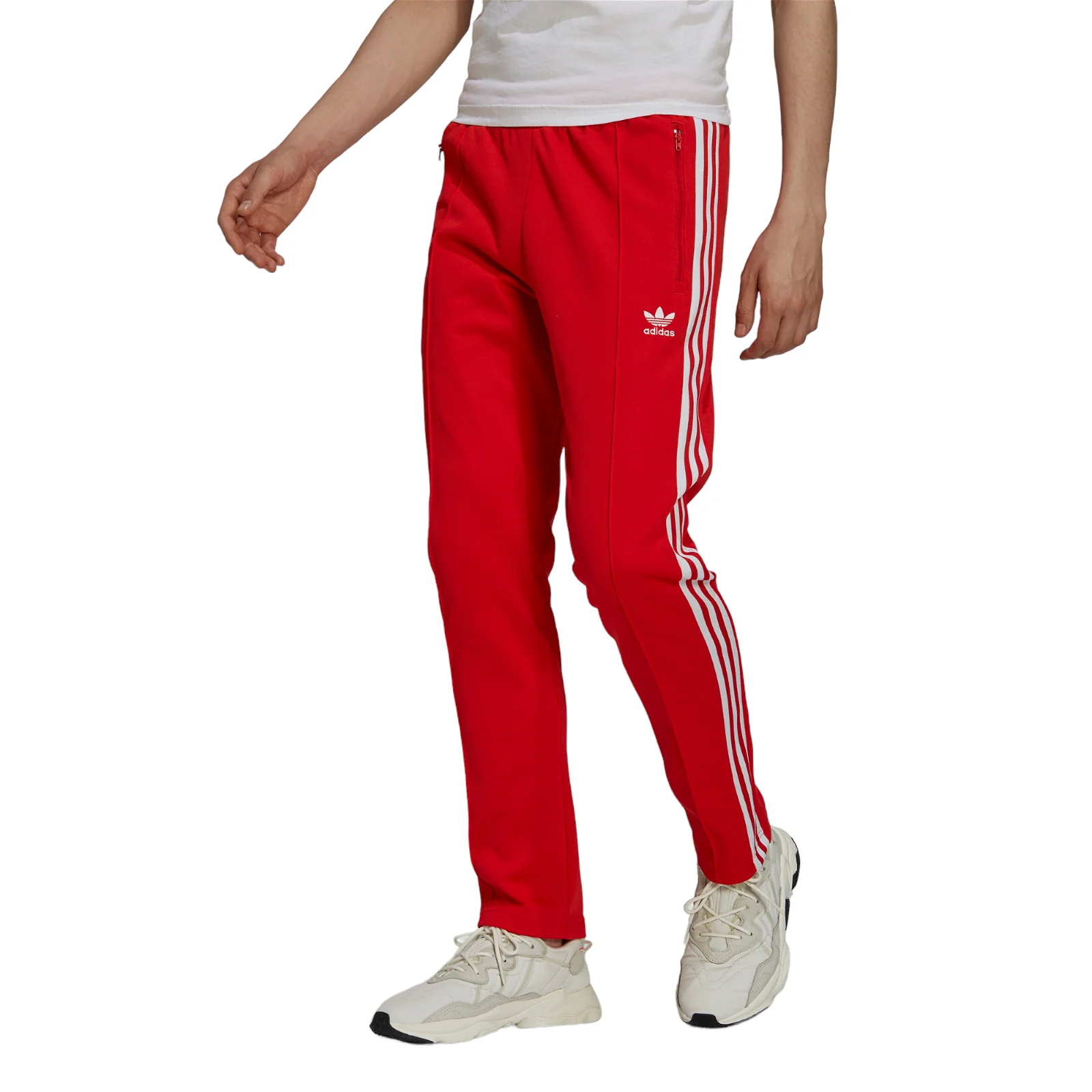 adidas Originals Beckenbauer Track Pants - Red