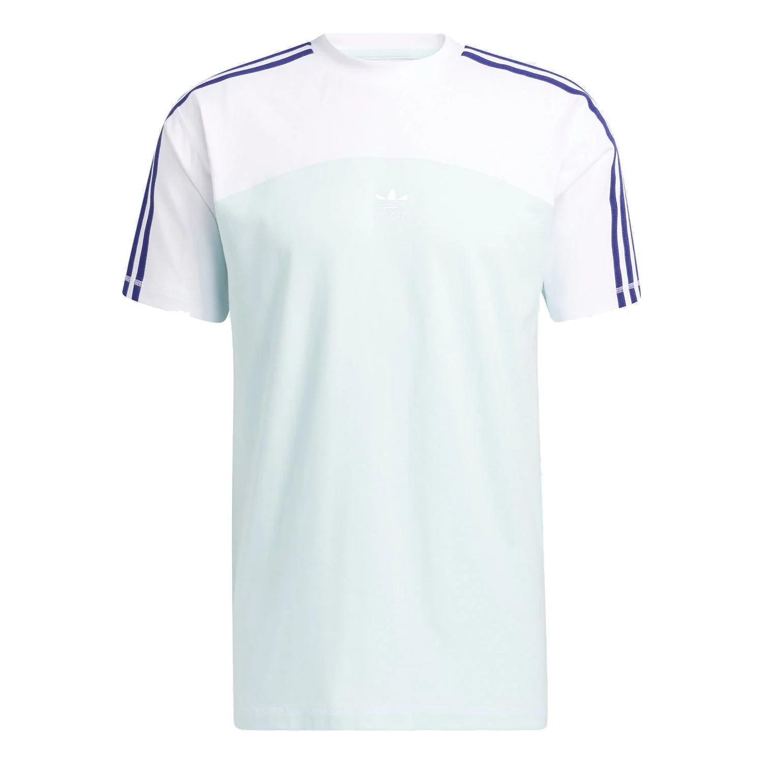 adidas Originals Blocked 3-Stripes T-Shirt - Halo Mint