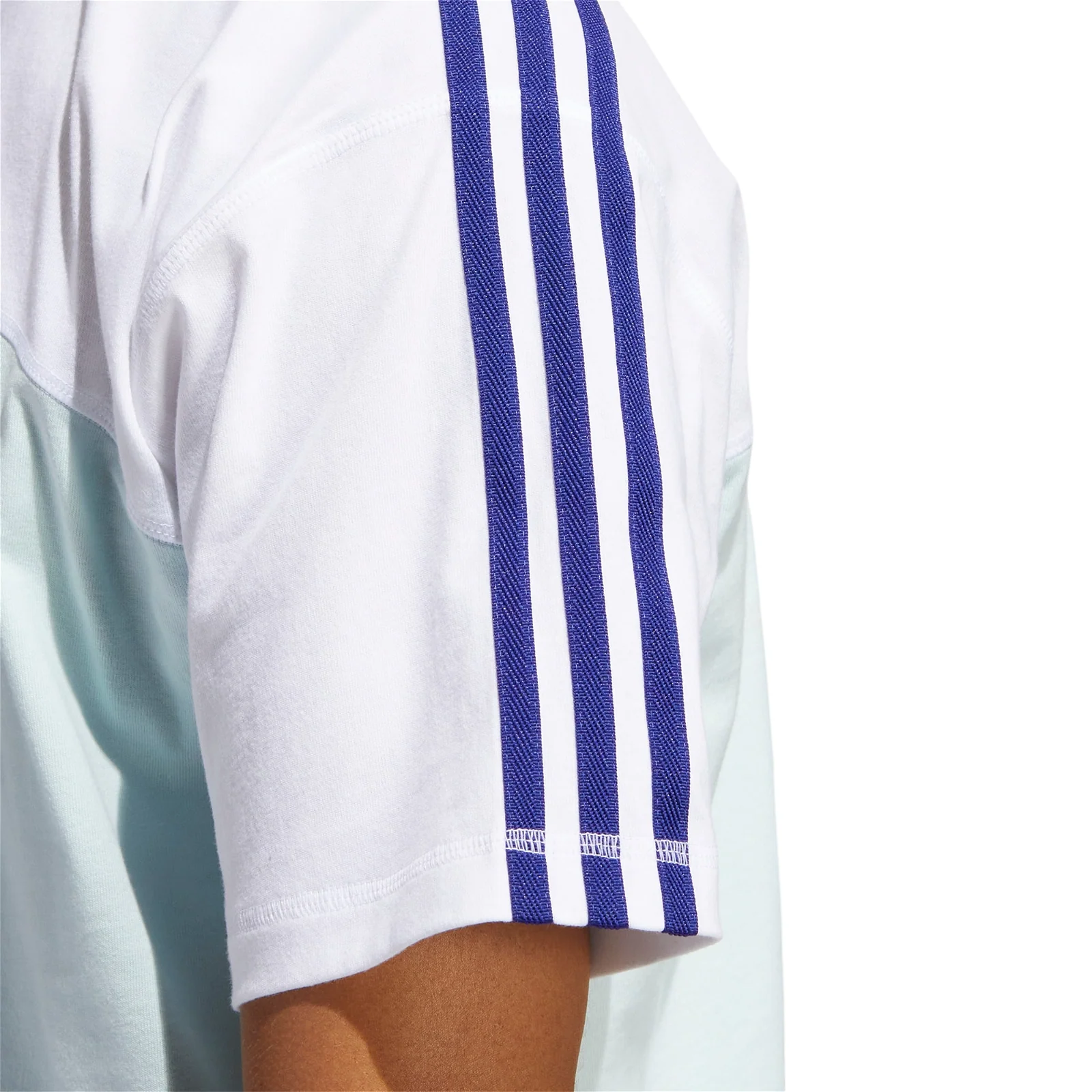 adidas Originals Blocked 3-Stripes T-Shirt - Halo Mint - Image 5
