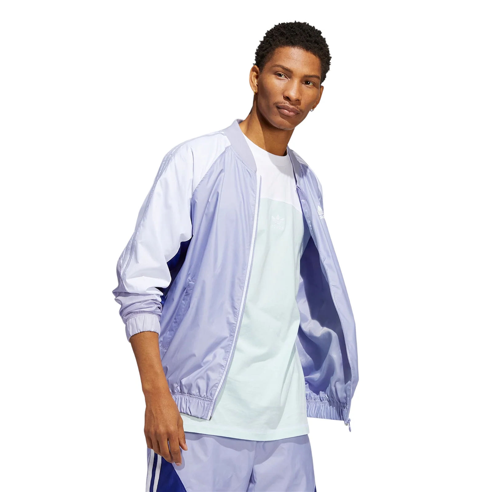 adidas Originals Blocked 3-Stripes T-Shirt - Halo Mint - Image 6