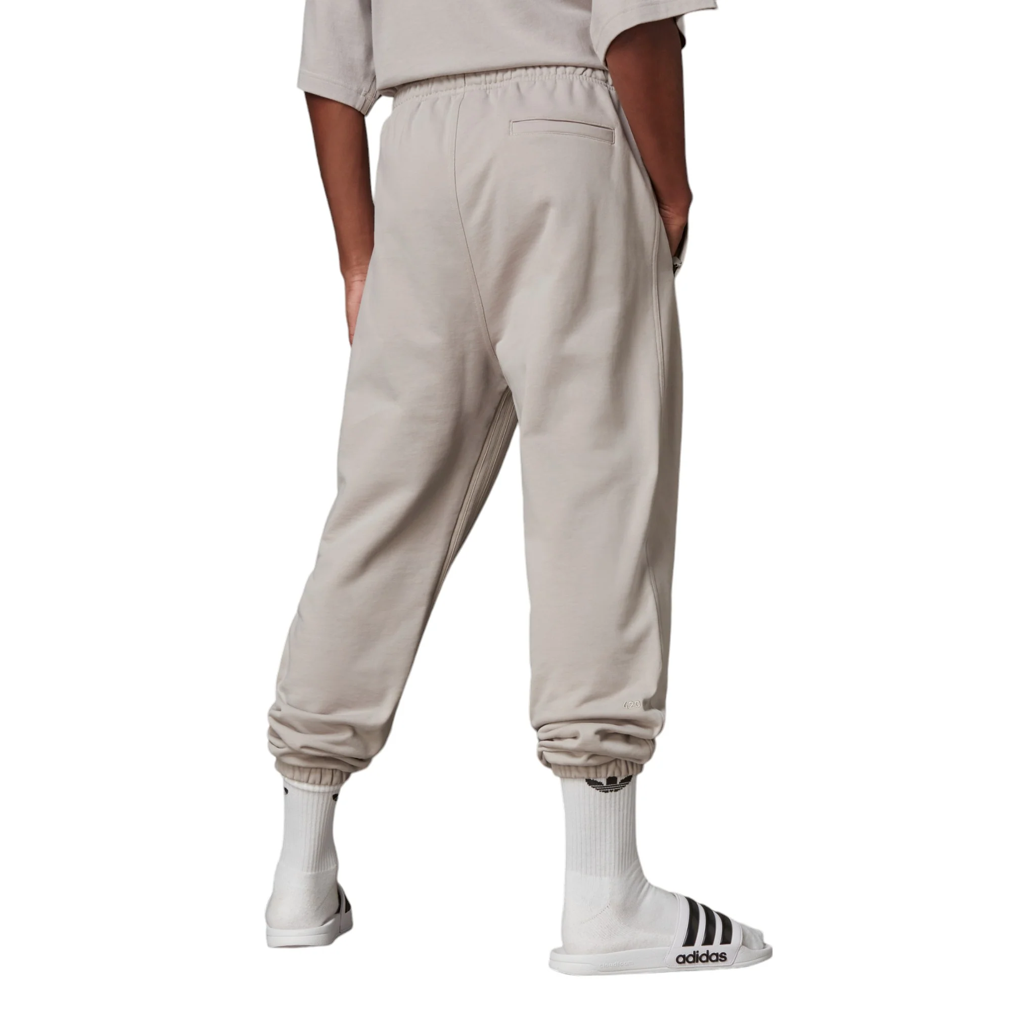 adidas Originals Blue Version Essentials Sweat Pants - Clear Granite - Image 2