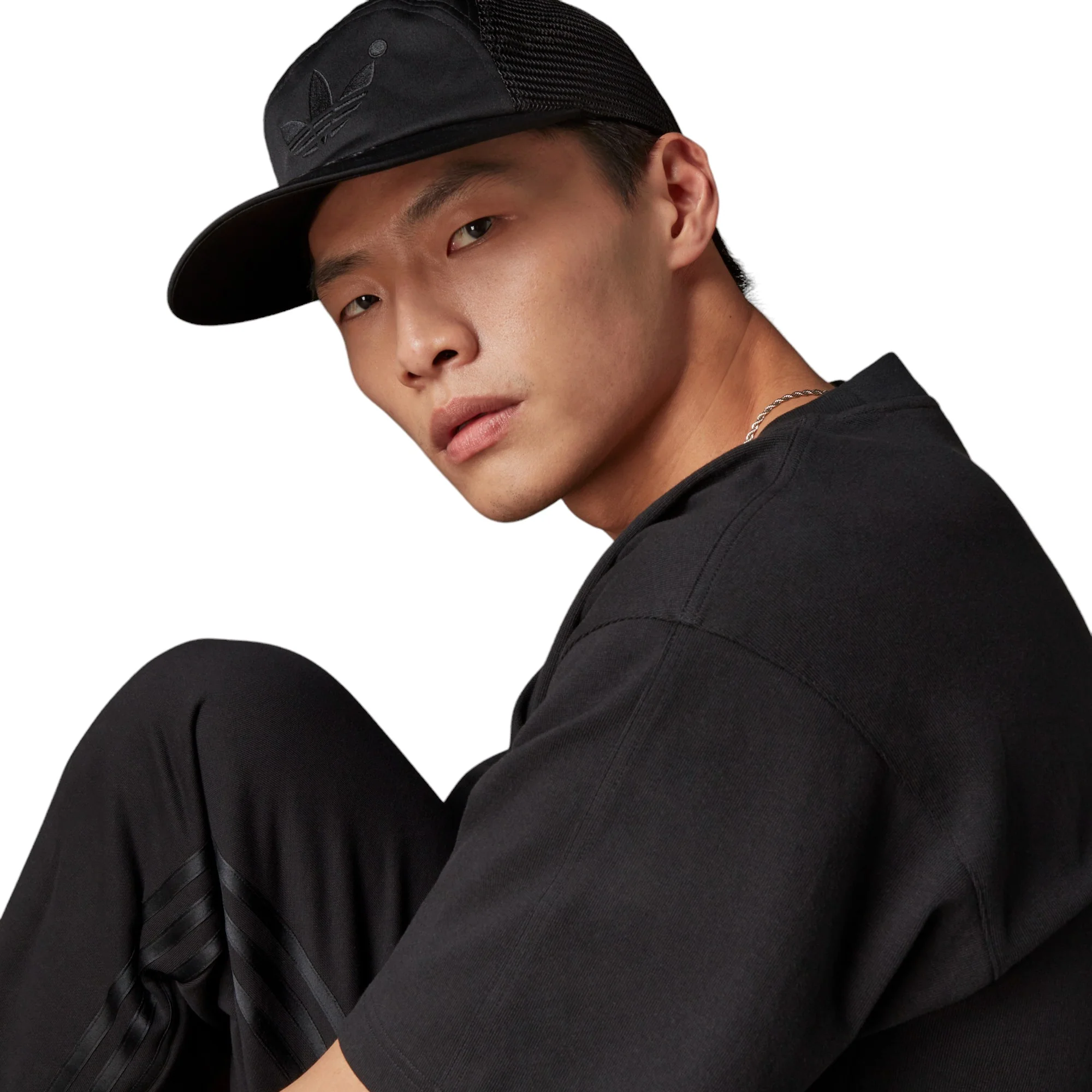 adidas Originals Blue Version Essentials T-Shirt - Black - Image 4