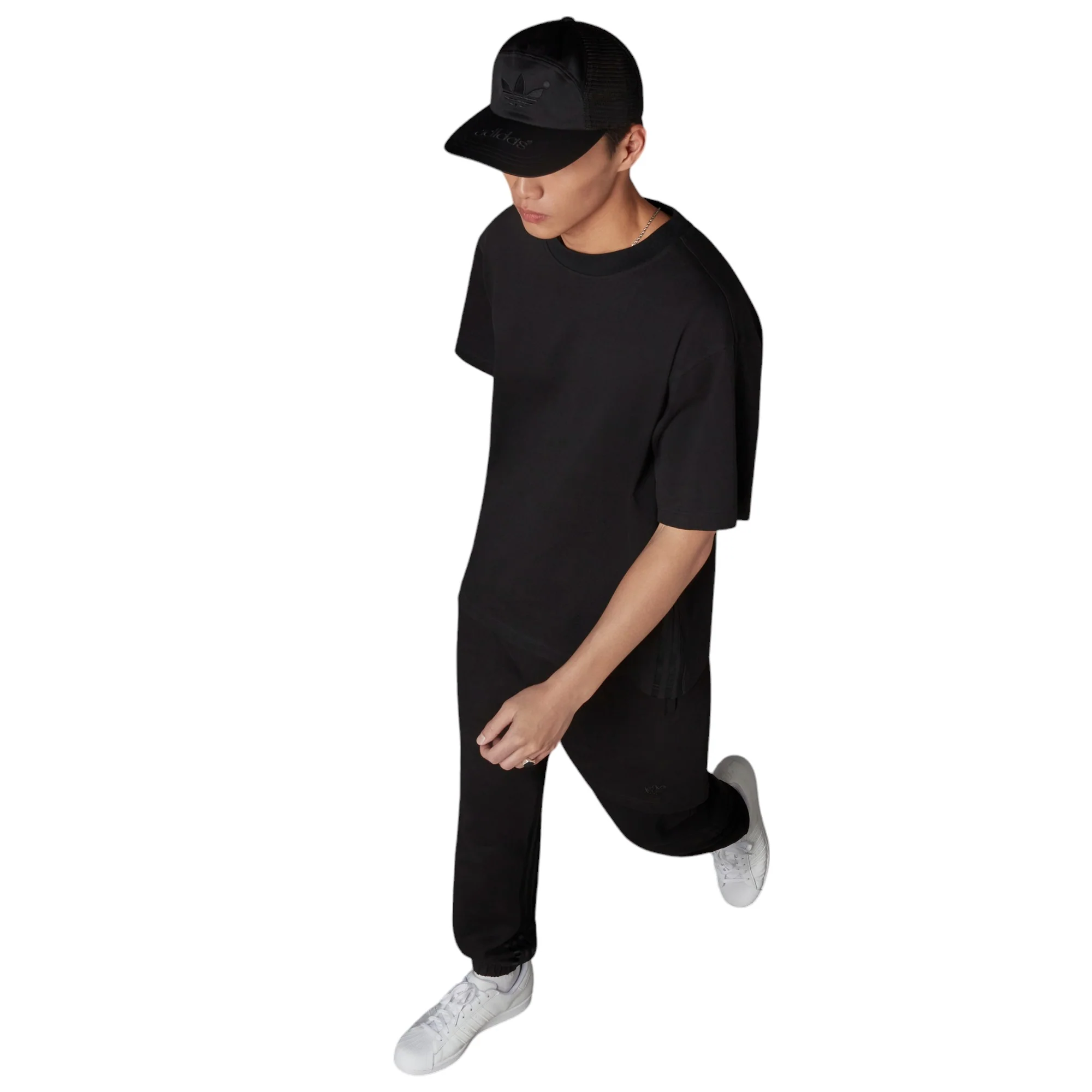 adidas Originals Blue Version Essentials T-Shirt - Black - Image 8