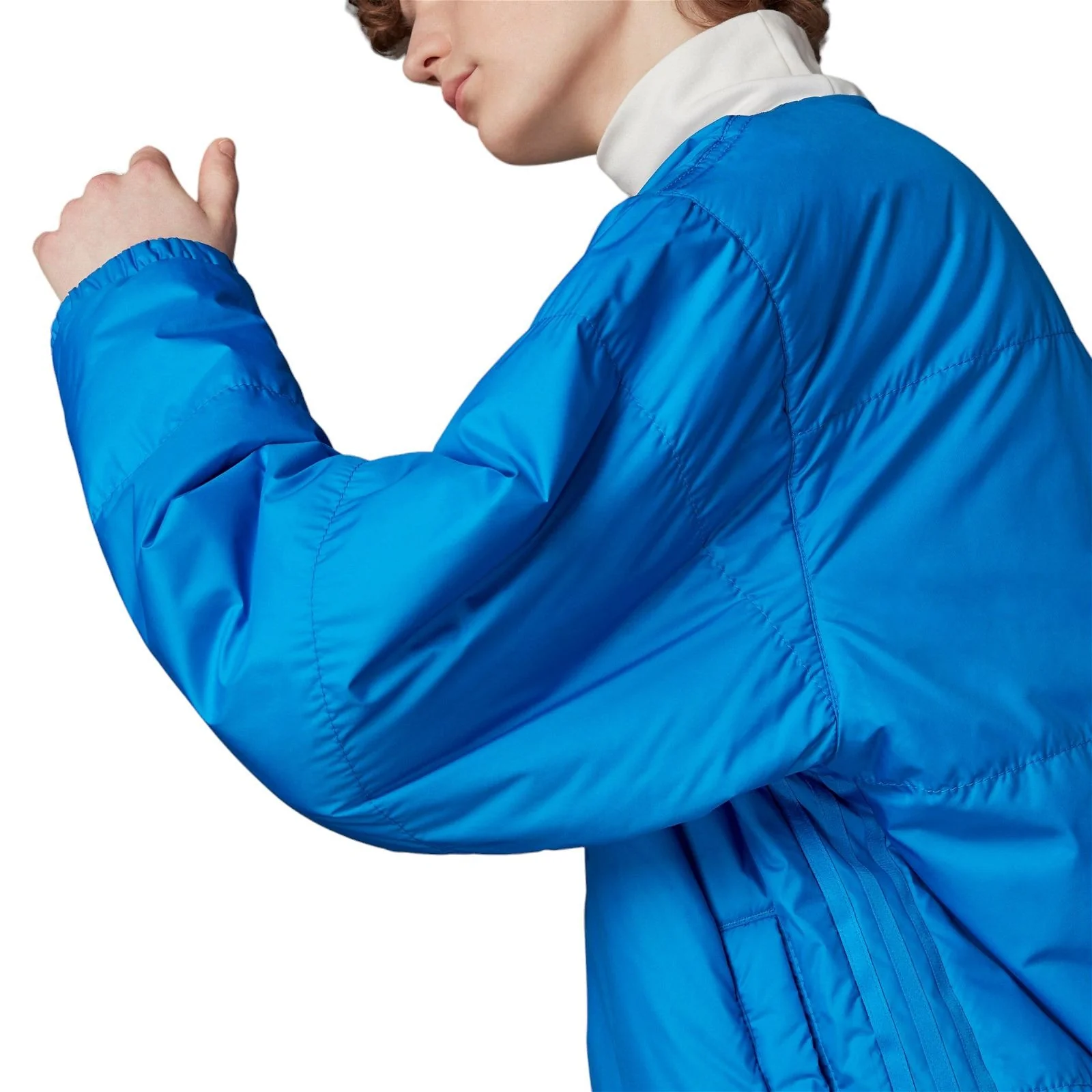 adidas Originals Blue Version Padded Crew Neck - Blue - Image 6