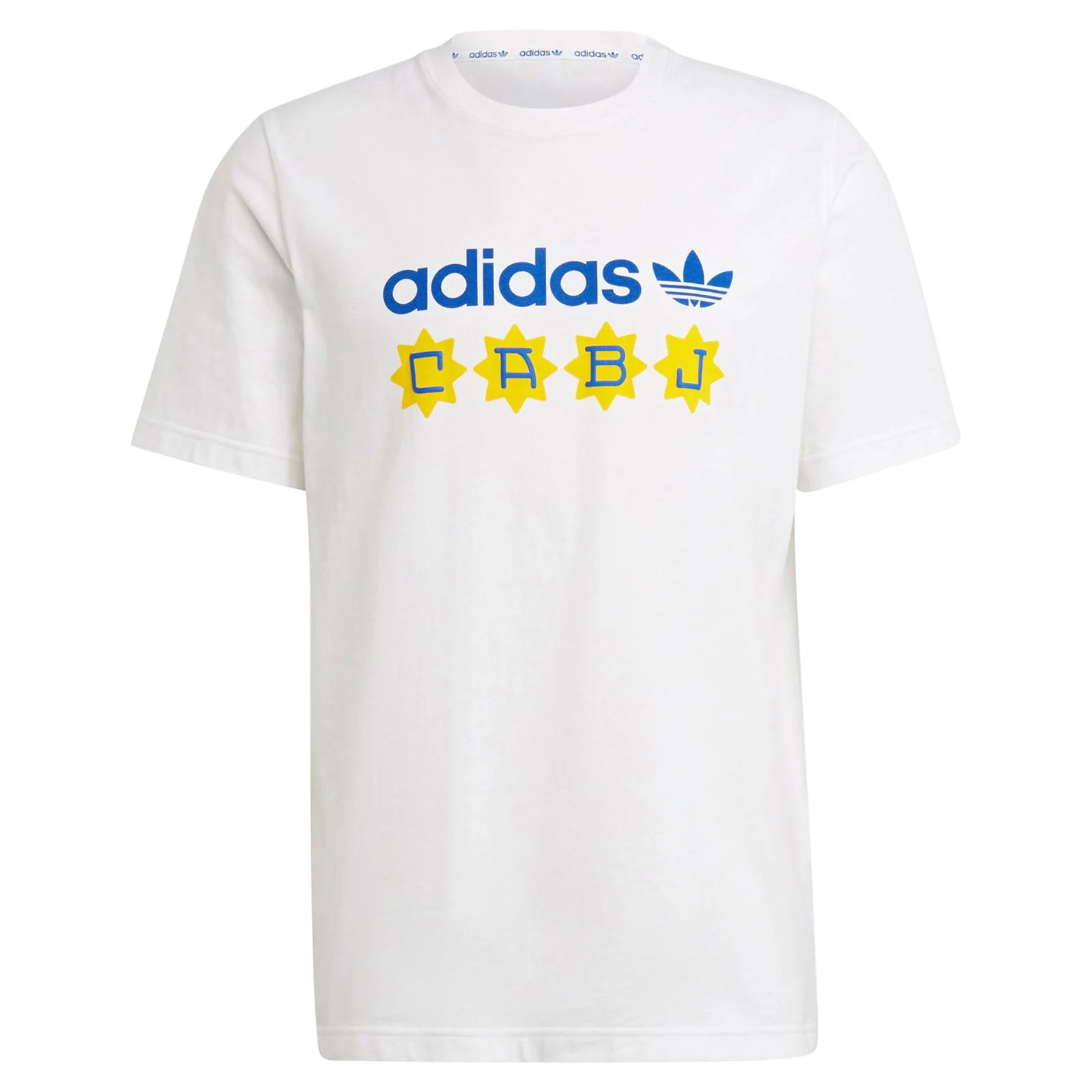 adidas Originals Boca Juniors 81 Tee - White / Power Blue