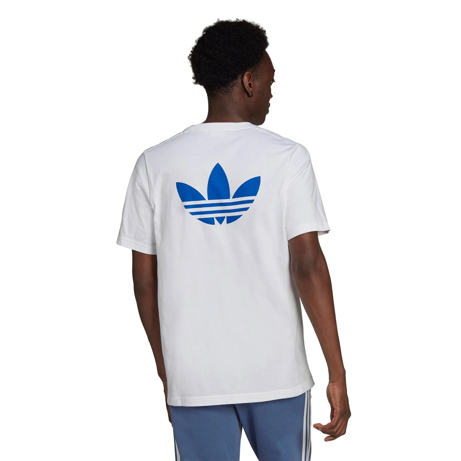 adidas Originals Boca Juniors 81 Tee - White / Power Blue - Image 3