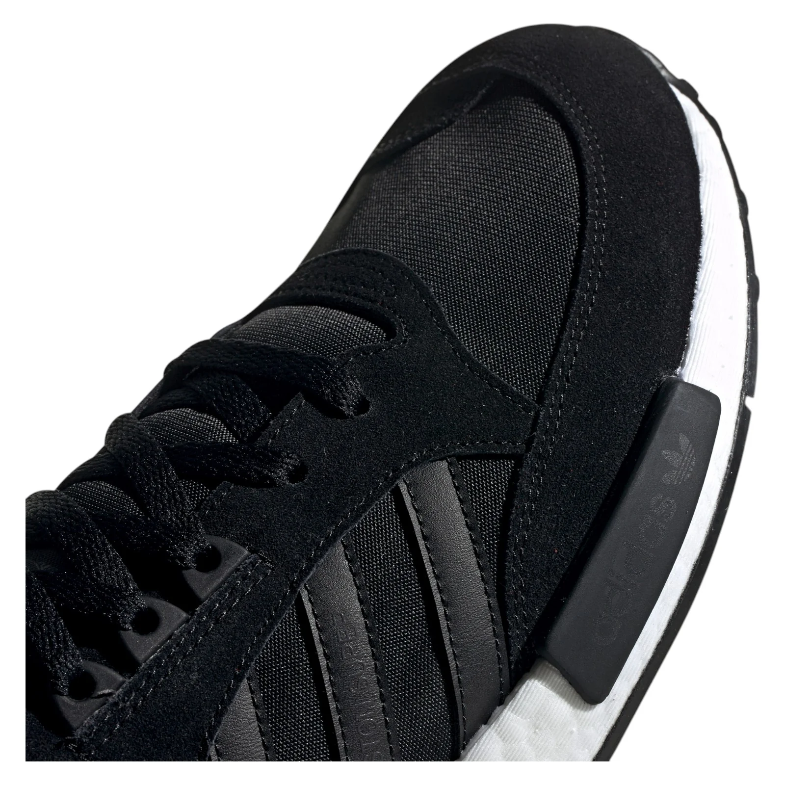 adidas Originals Boston x Super R1 Trainers - Core Black - Image 10