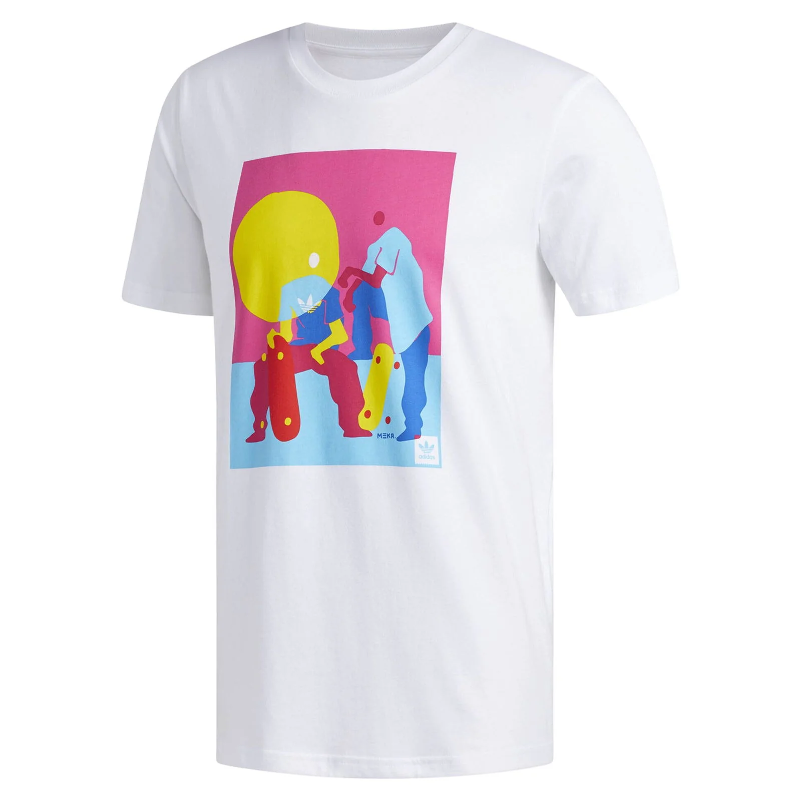 adidas Originals Burrage T Shirt - White