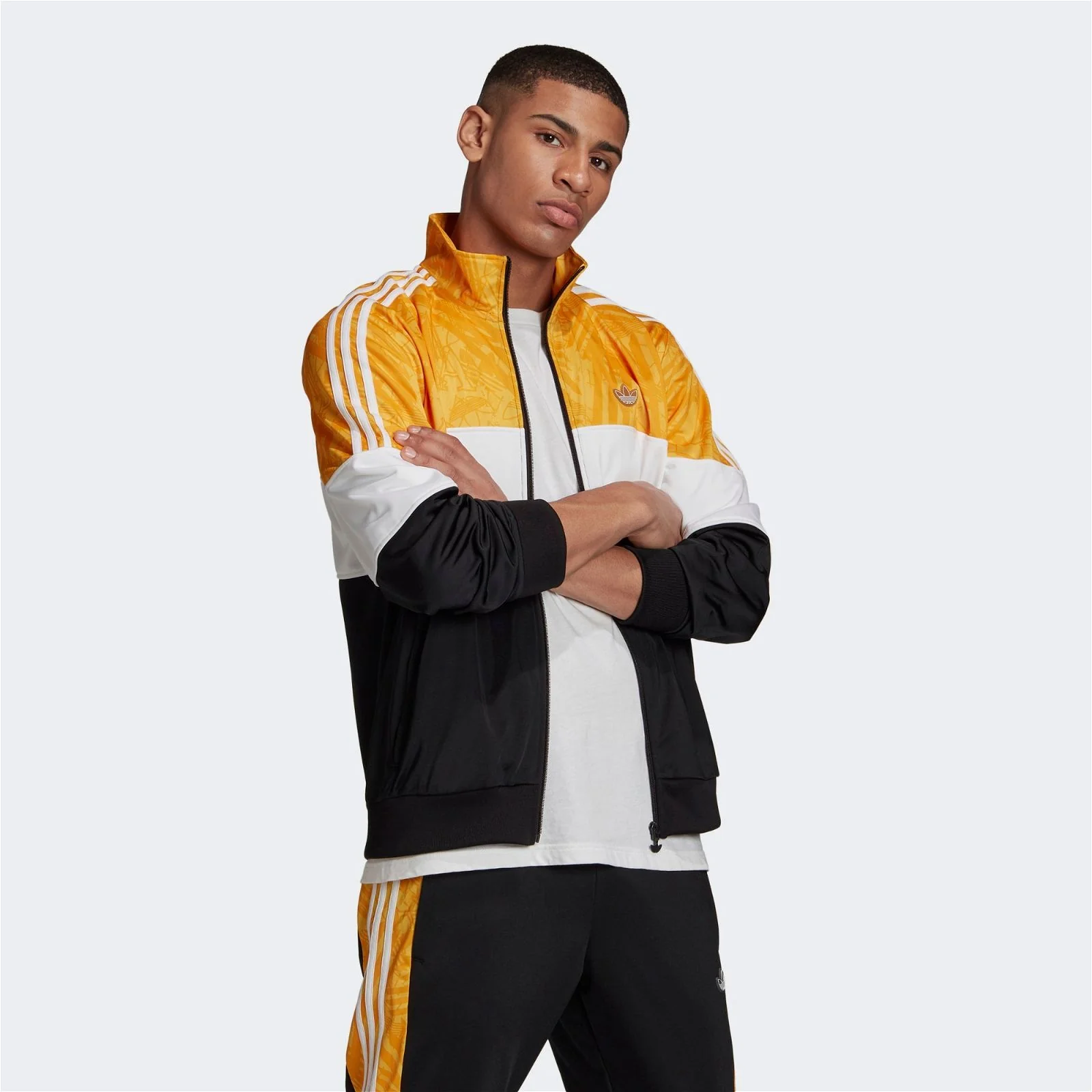 adidas Originals BX-20 Graphic Track Top - Black - Image 3