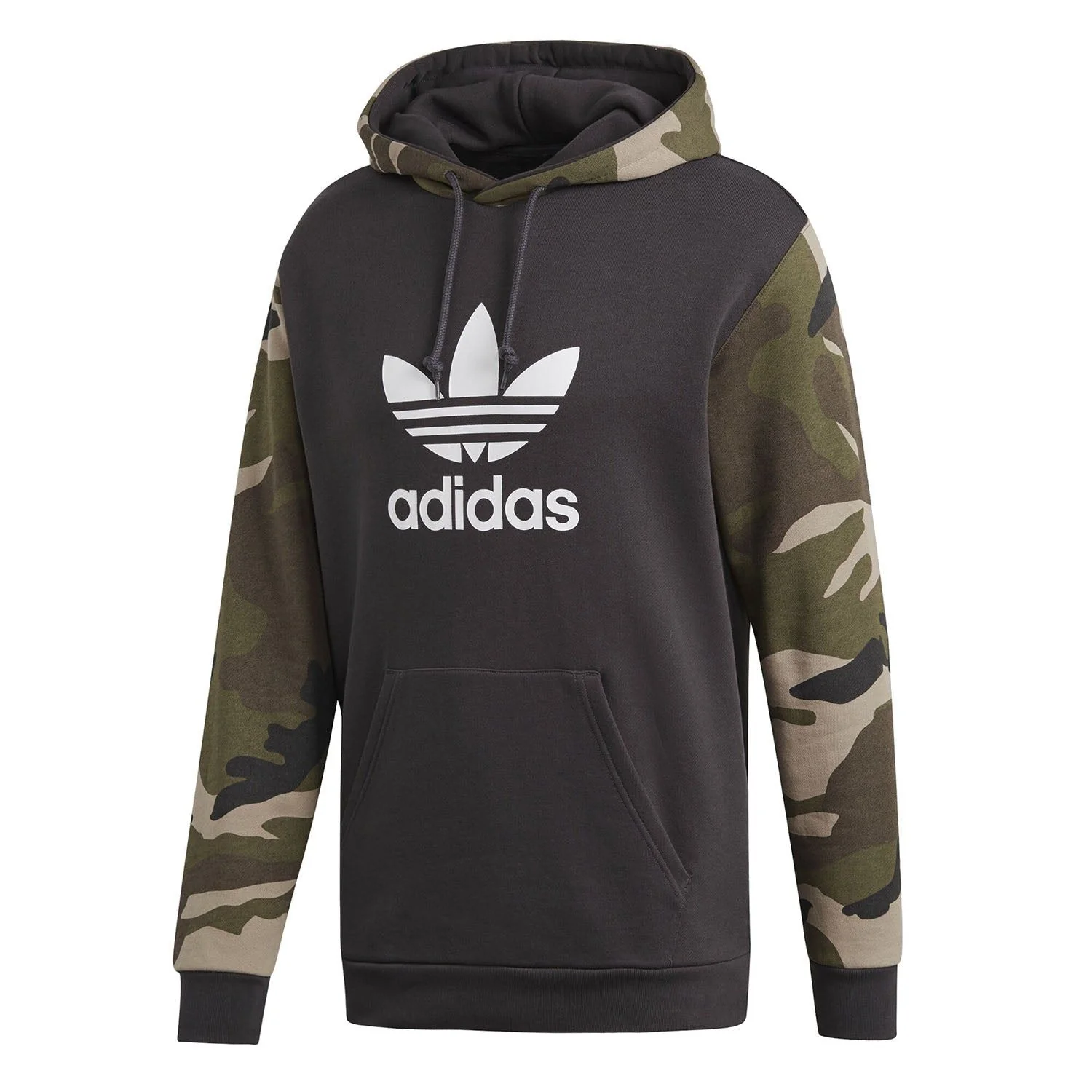 adidas Originals Camo Popover Hoodie - Utility Black & Camo