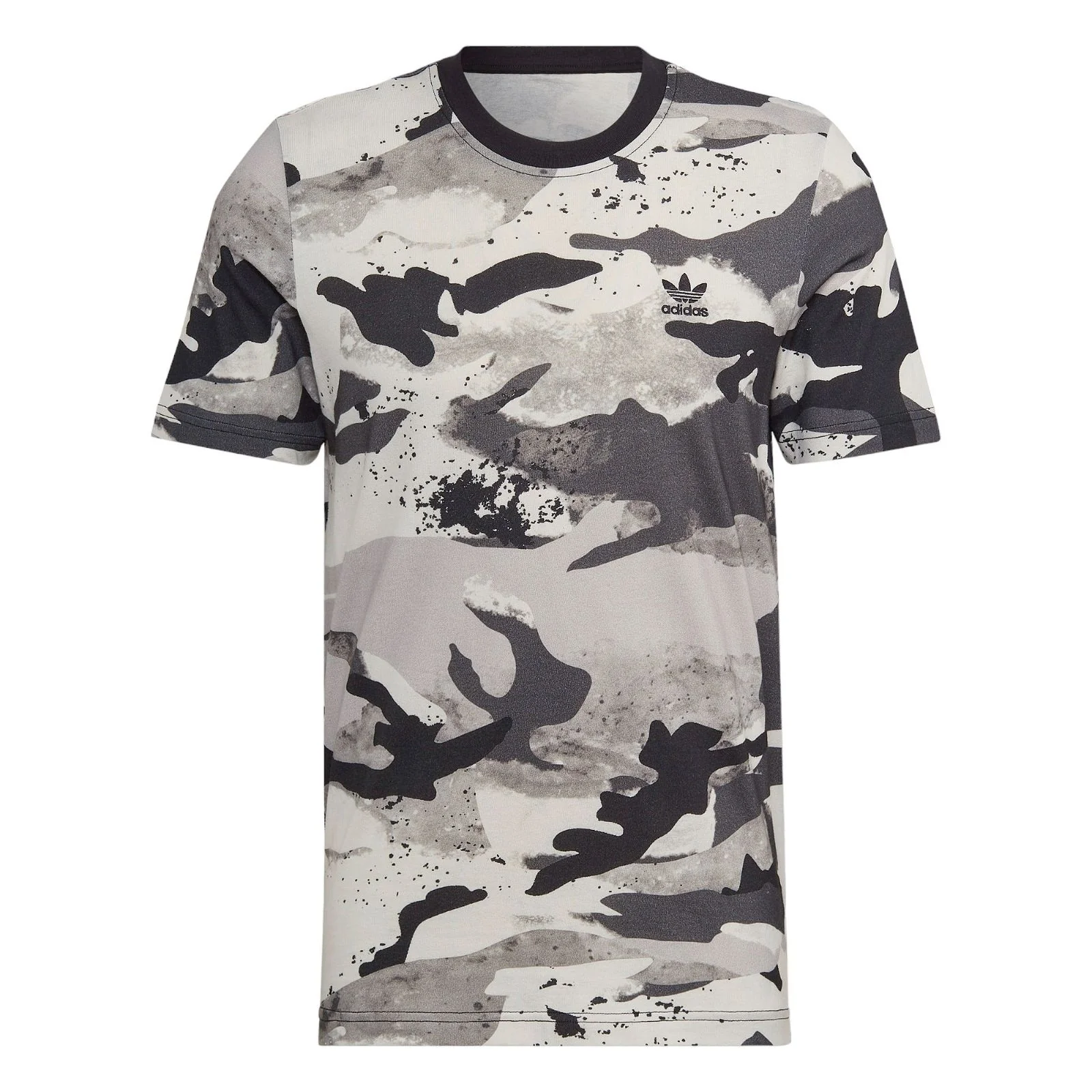 adidas Originals Camo Series Allover Print Tee - Grey