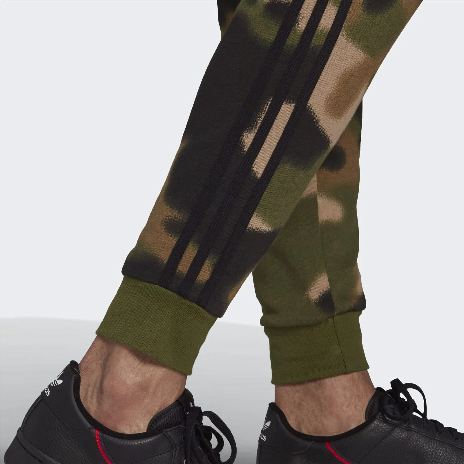 adidas Originals Camo Sweat Pants - Green - Image 4