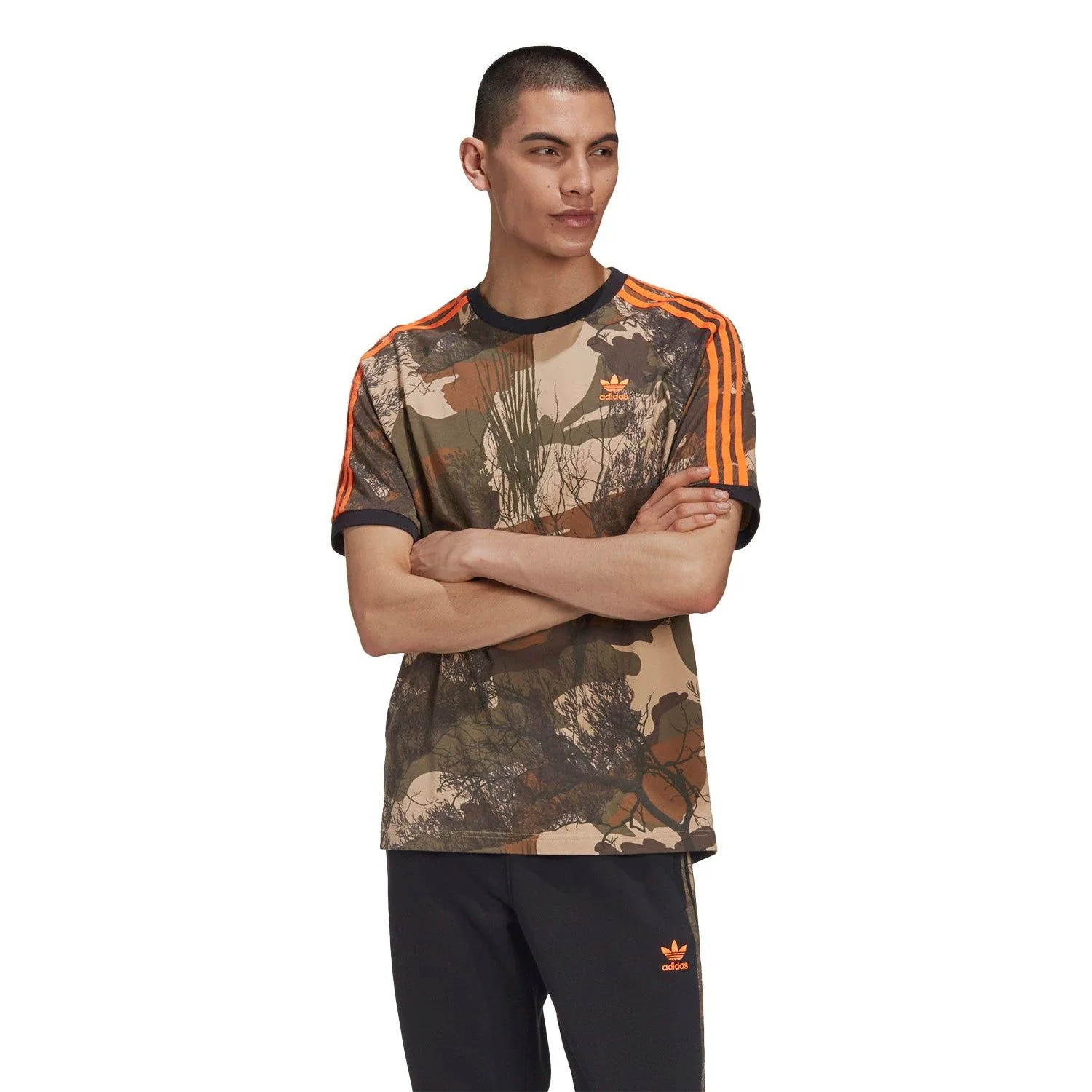 adidas Originals Camo T-Shirt - Brown - Image 3