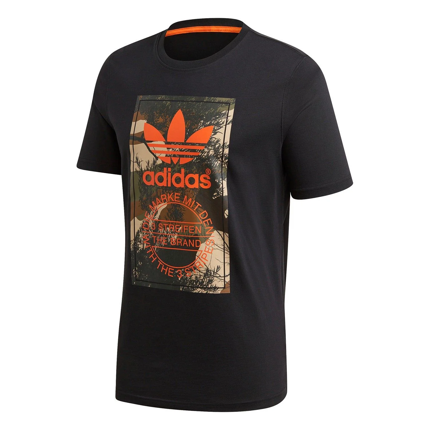 adidas Originals Camo Tongue T-Shirt - Black