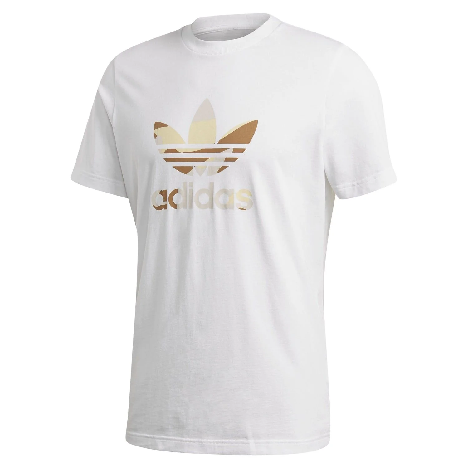 adidas Originals Camouflage Trefoil T-Shirt - White