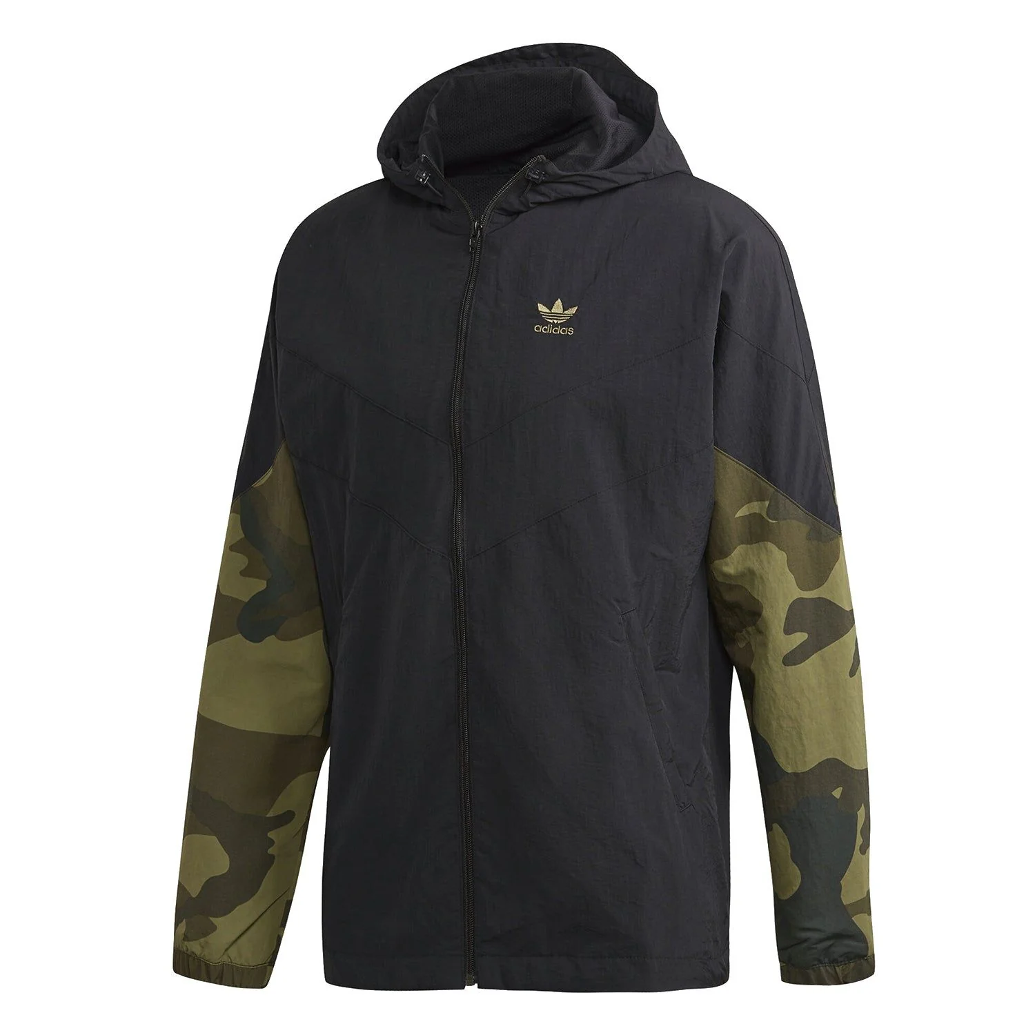 adidas Originals Camouflage Windbreaker - Black