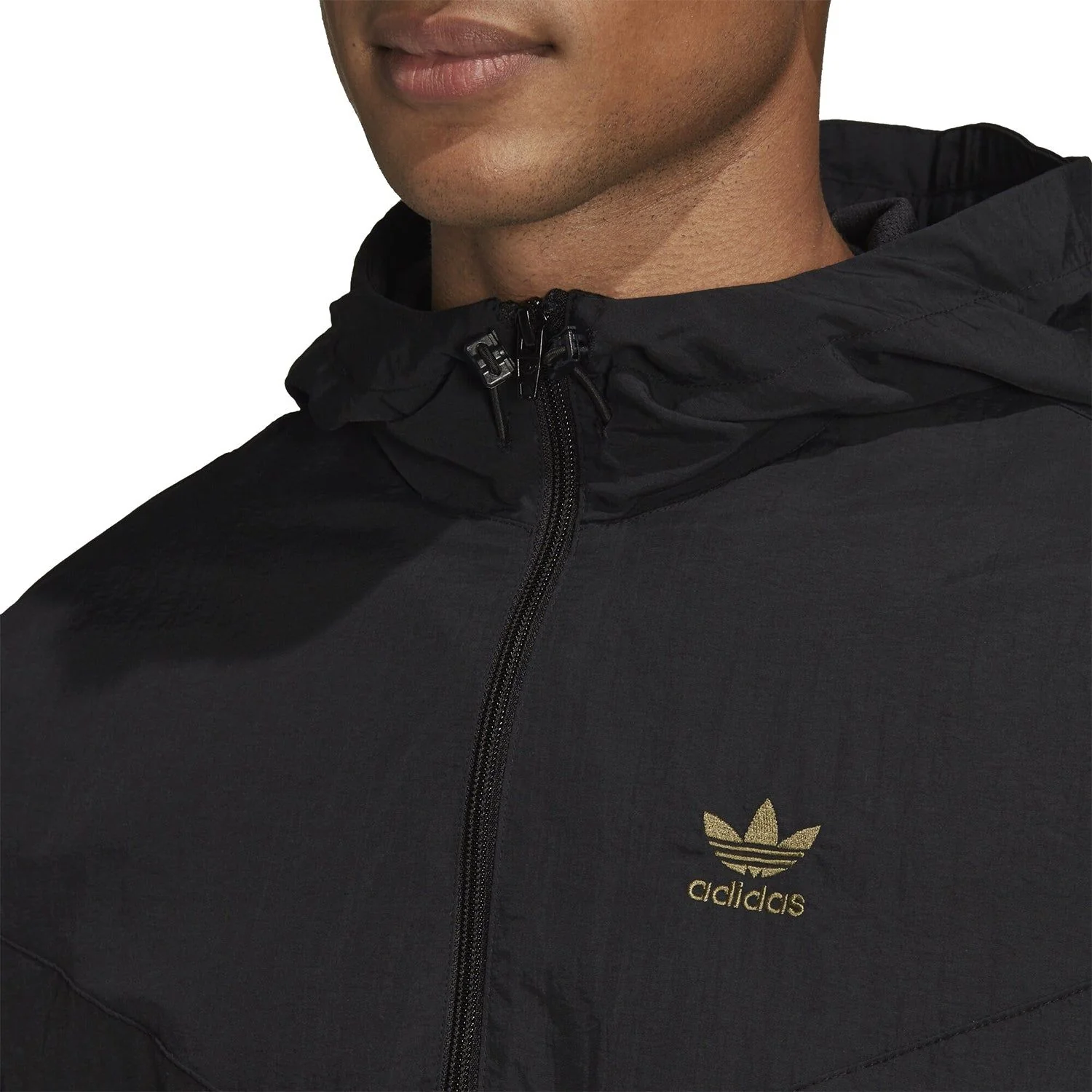 adidas Originals Camouflage Windbreaker - Black - Image 4